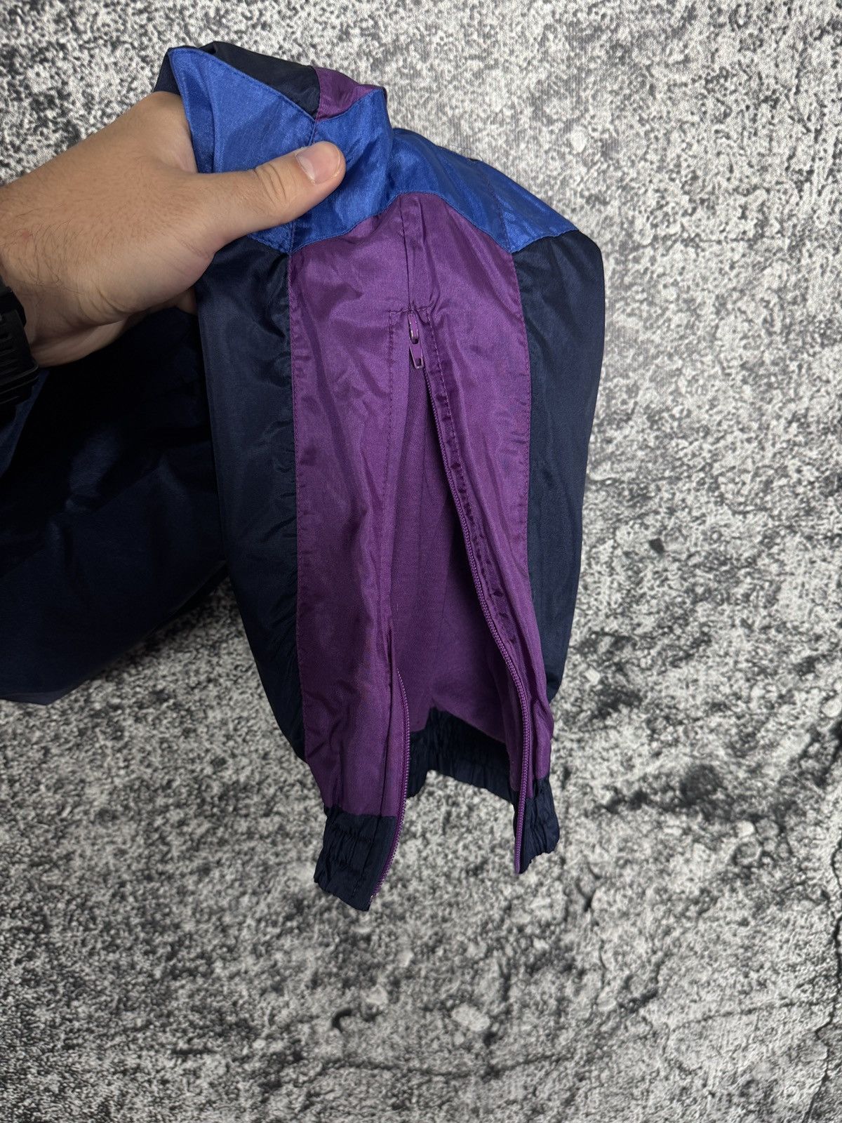 Adidas Adidas Nylon Track Pants Vintage 90s Style Zip Cuffs Size L Size US 34 / EU 50 - 9 Thumbnail