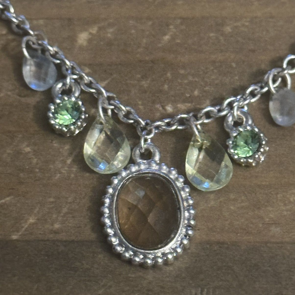 Other 1928 crystal dangle necklace Size ONE SIZE - 3 Thumbnail