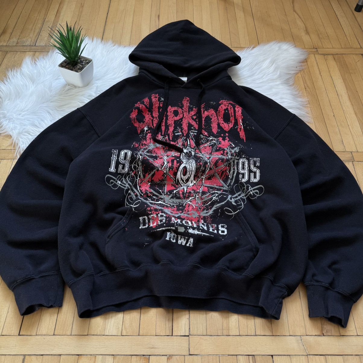 Slipknot 📌 Crazy Slipknot 2014 Rock Tour Hoodie Vintage Size L Size US L / EU 52-54 / 3 - 3 Thumbnail