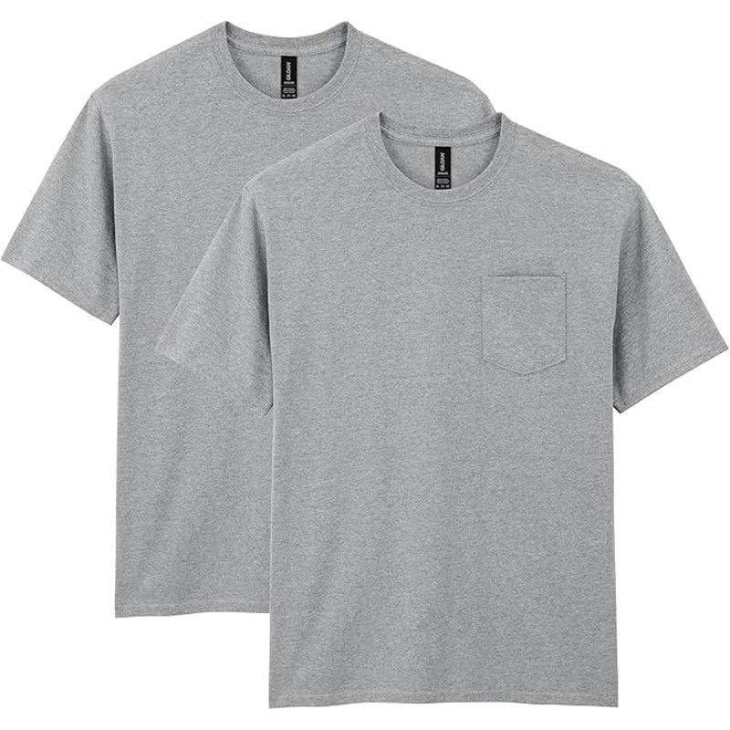 Gildan 2 Gildan Mens 2XL Softstyle Cotton Blend Crew Neck T Shirt Size US XXL / EU 58 / 5 - 1 Thumbnail