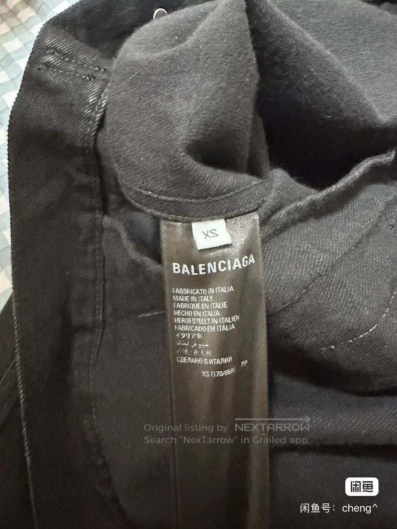 Balenciaga Balenciaga Denim Jacket Size US XS / EU 42 / 0 - 6 Thumbnail