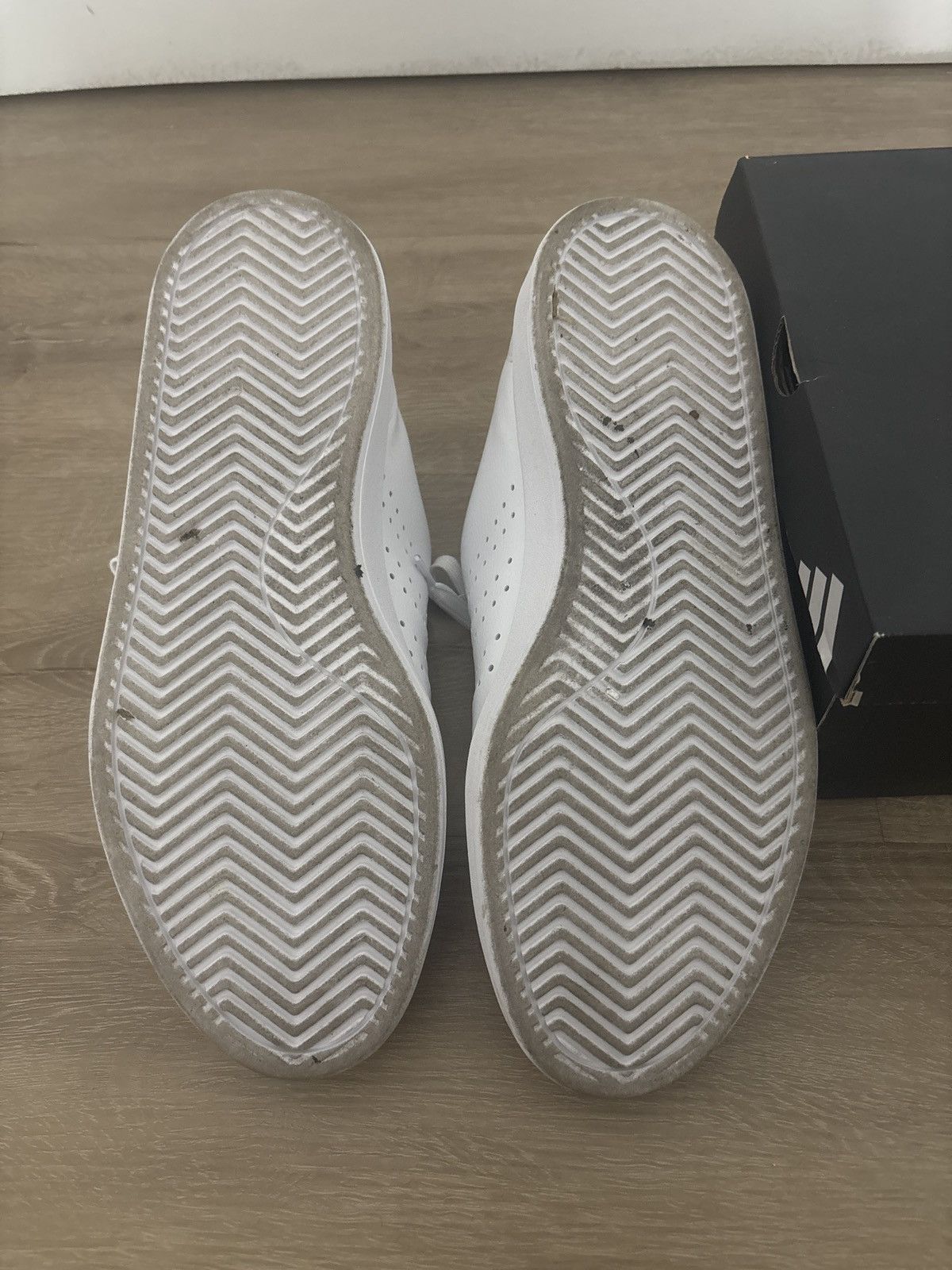 Adidas Adidas Advantage 2.0 – White / Brown | Lightly Worn Size US 10.5 / EU 43-44 - 6 Thumbnail