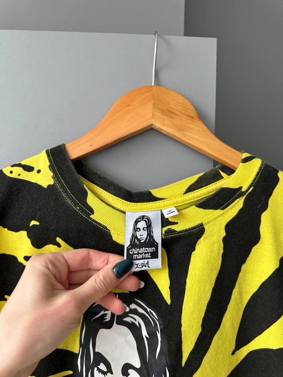 Market Chinatown Market X-Girl Yellow T Shirt Size US M / EU 48-50 / 2 - 2 Thumbnail