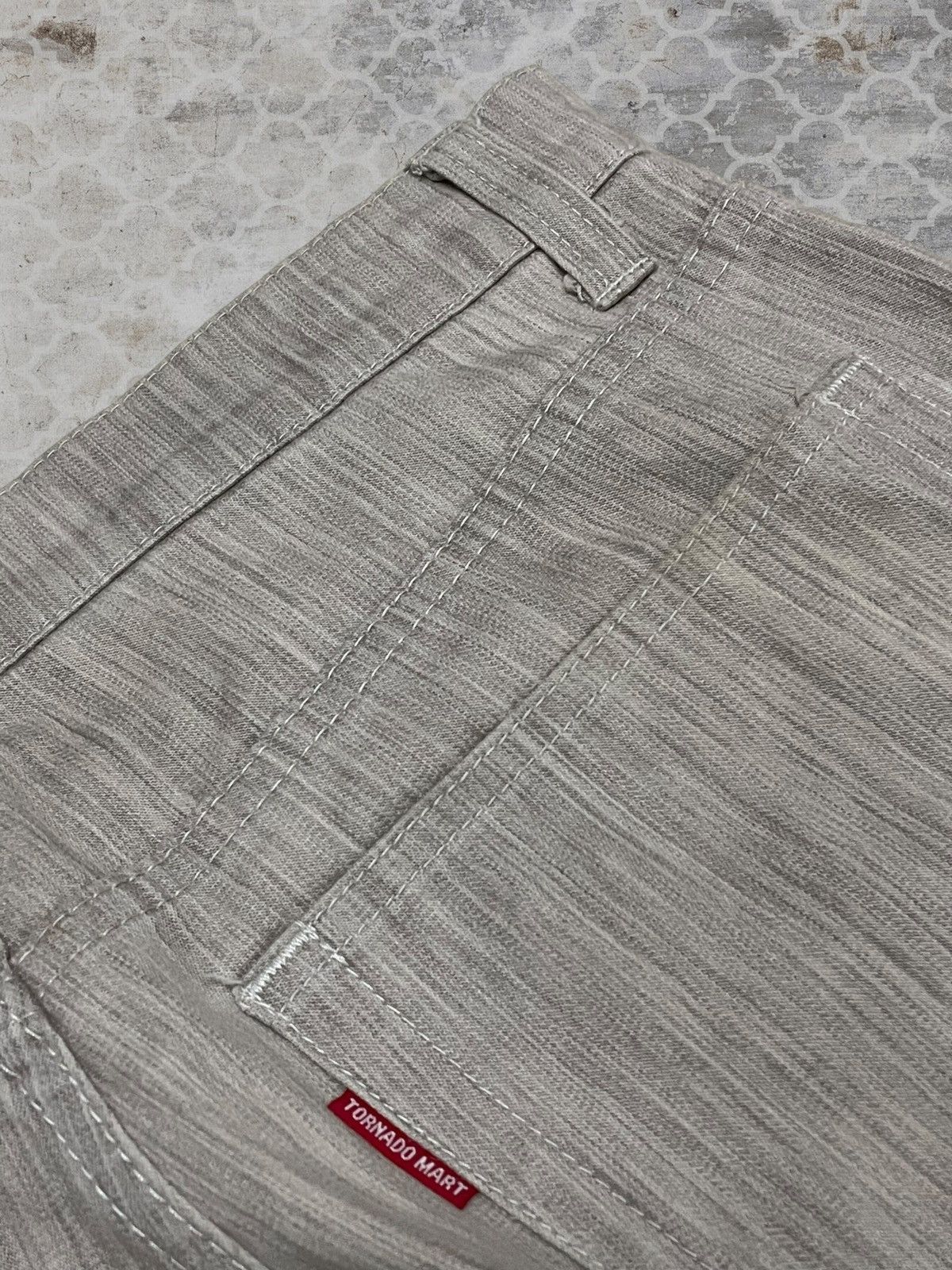 Tornado Mart 1990s Authentic Designer Tornado Mart Flared Denim Size US 30 / EU 46 - 15 Thumbnail
