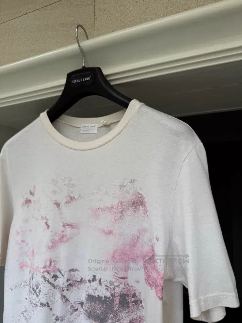 Helmut Lang Helmut Lang Special Cut Printed Short Sleeve Size M / US 6-8 / IT 42-44 - 3 Thumbnail
