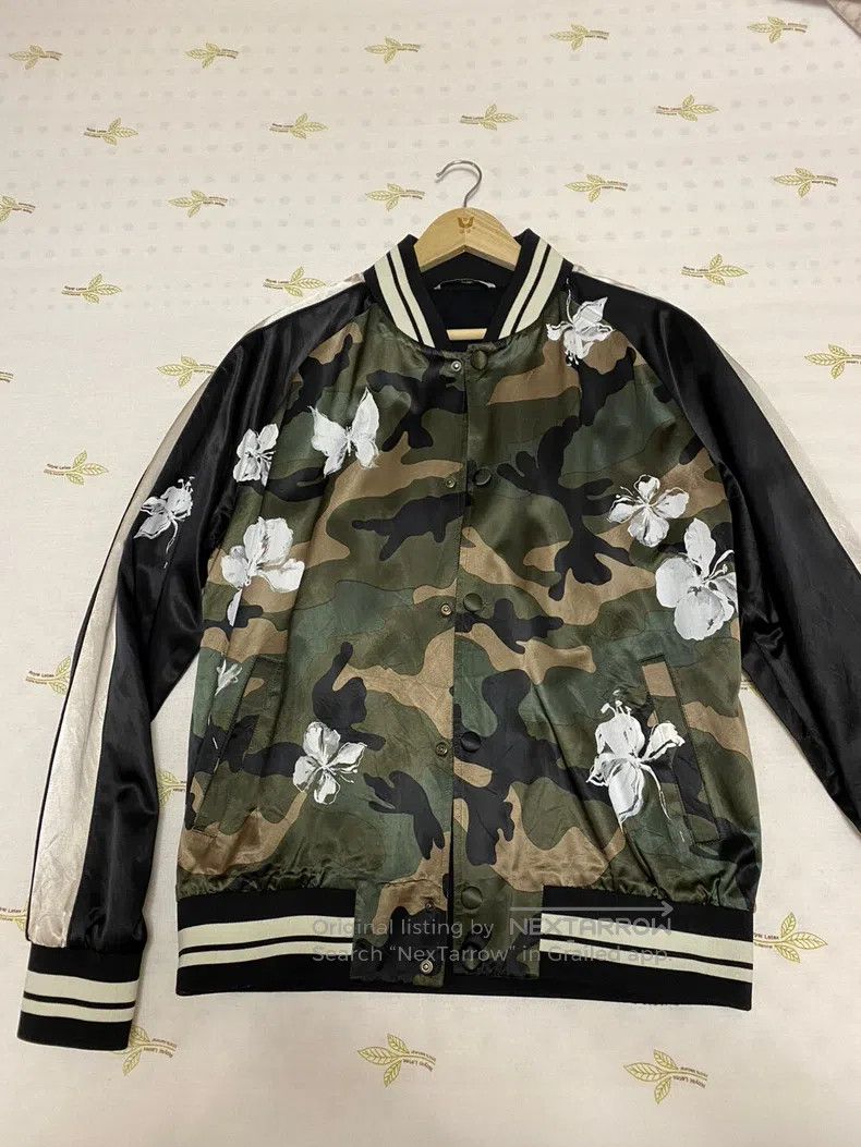 Valentino Valentino Butterfly print camouflage jacket Size US M / EU 48-50 / 2 - 1 Thumbnail