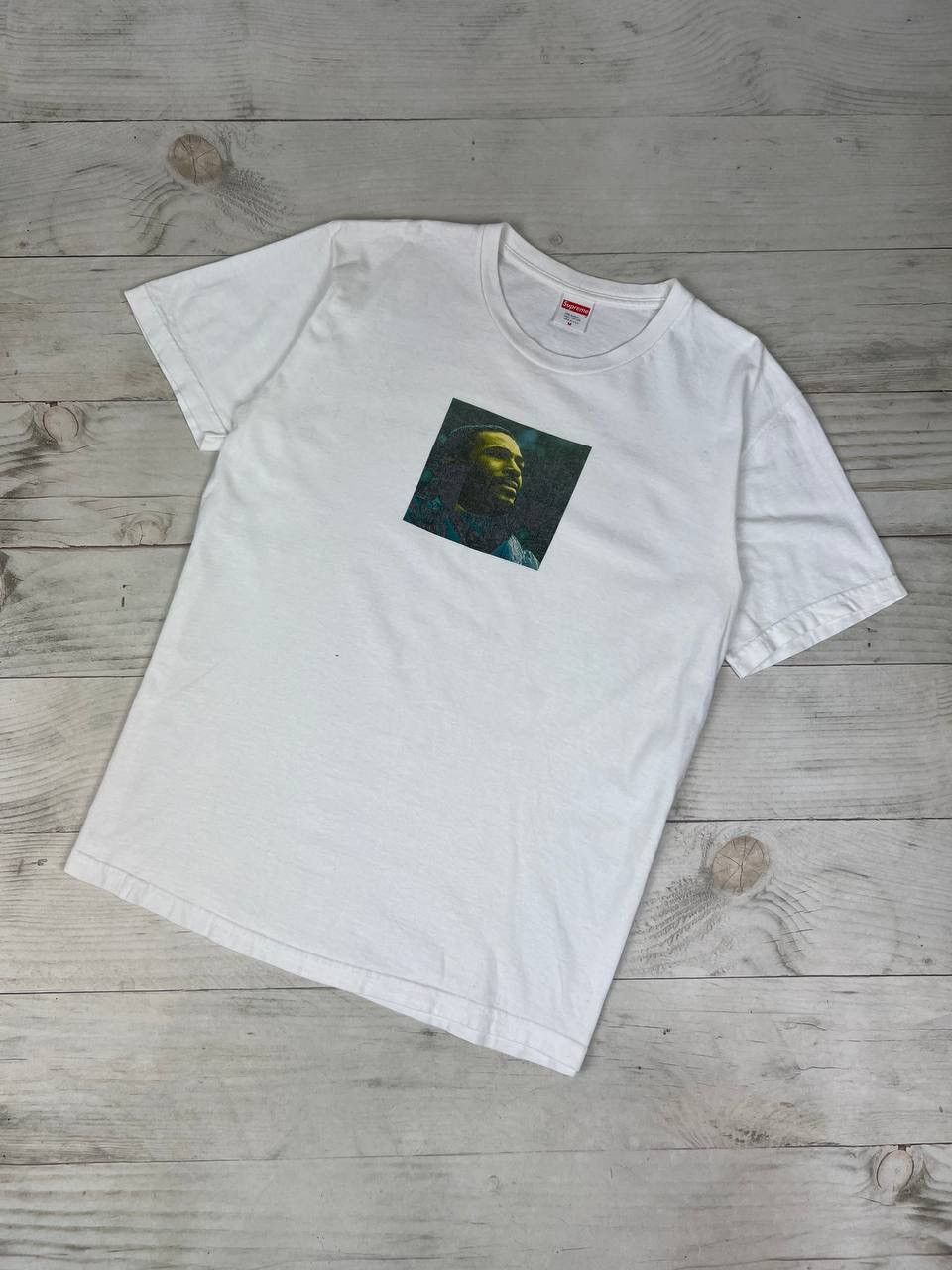 Supreme プリントTシャツ ホワイト MARVIN GAYE XL Supreme Marvin Gaye Tee (FW18) - $48