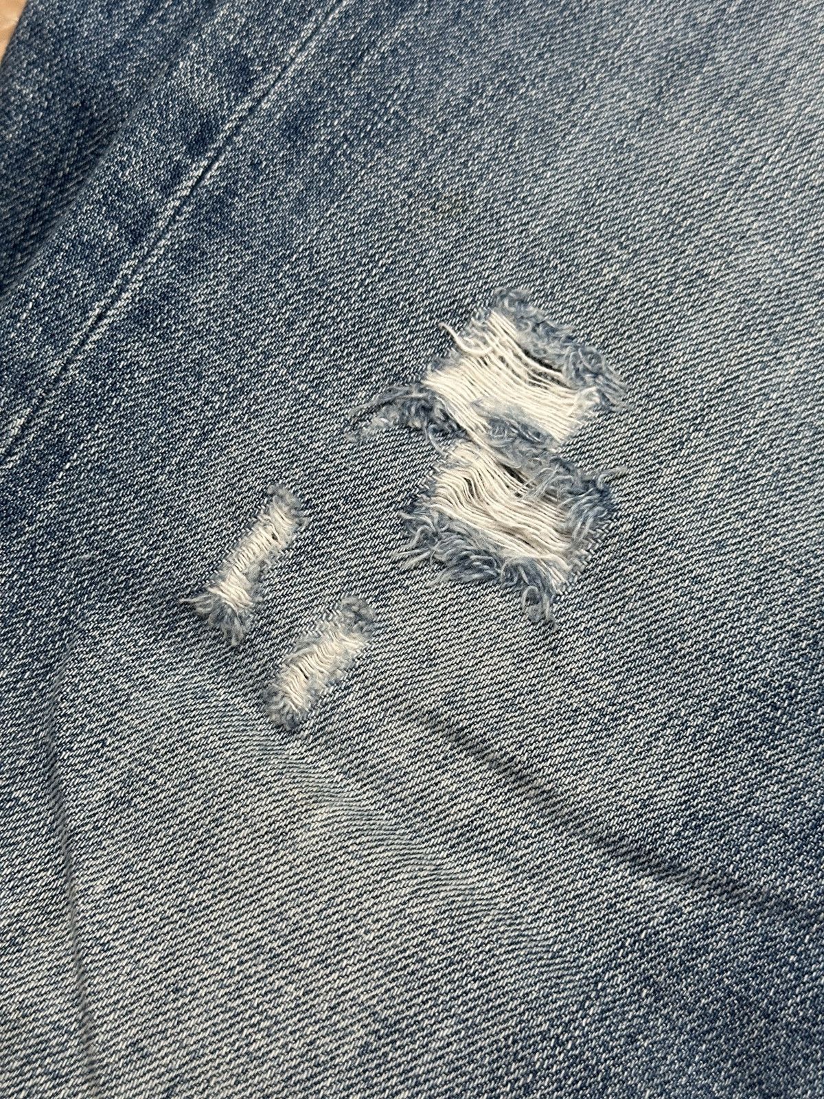 Allsaints AllSaints Cigarette blue Jeans - Size 33 Size US 33 - 6 Thumbnail
