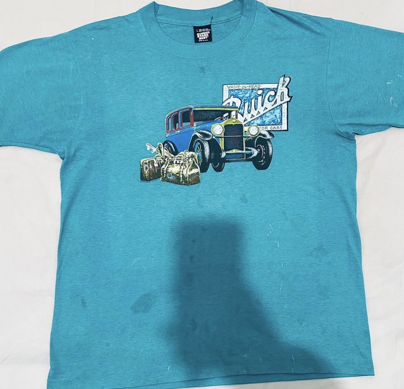 Vintage SCREEN STARS BEST 90s Vintage Tee (rare find) Size US L / EU 52-54 / 3 - 2 Thumbnail