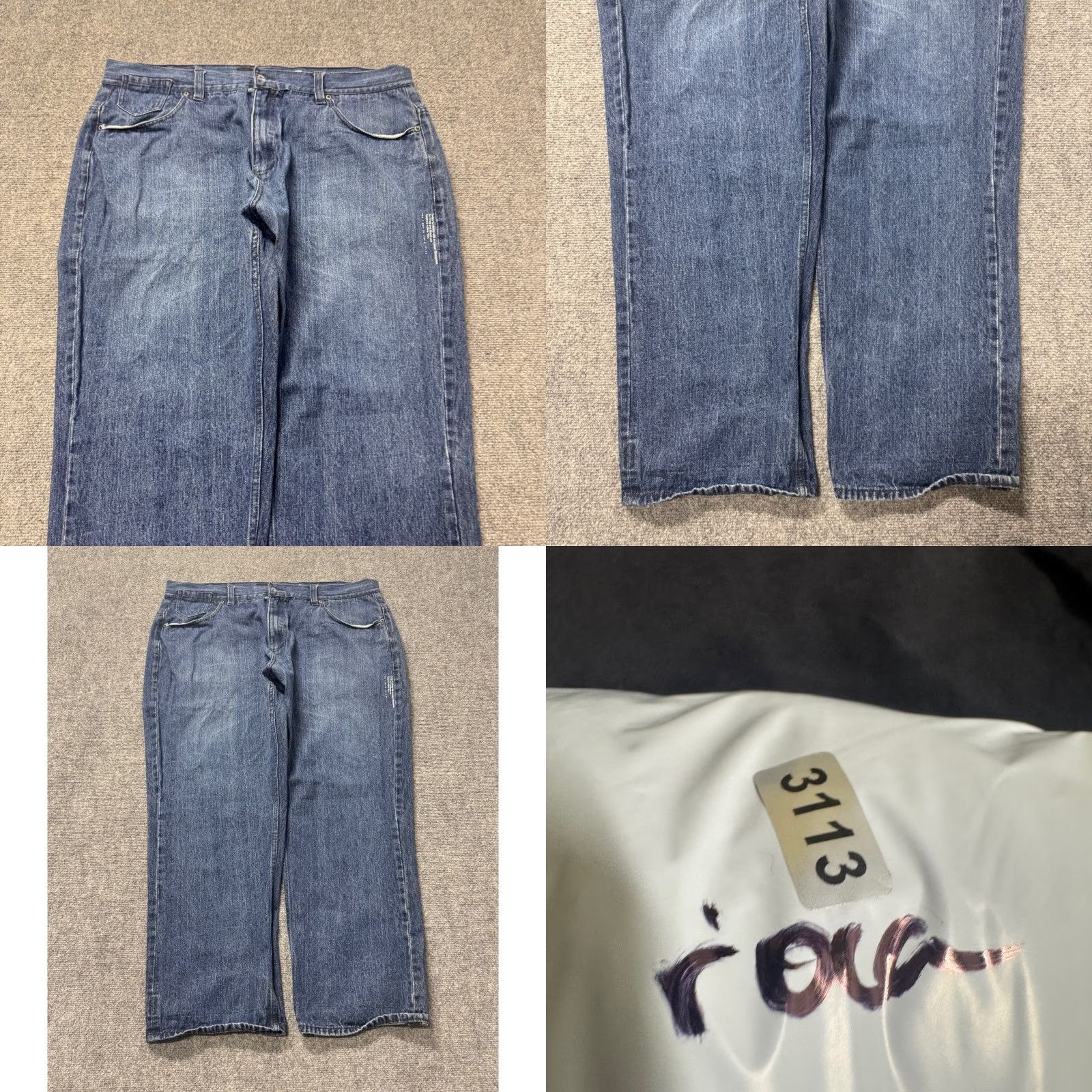 Rocawear Rocawear Jeans Men Bootcut 38x30 Regular 100% Cotton Blue Distressed Baggy Y2K Size US 38 / EU 54 - 9 Thumbnail