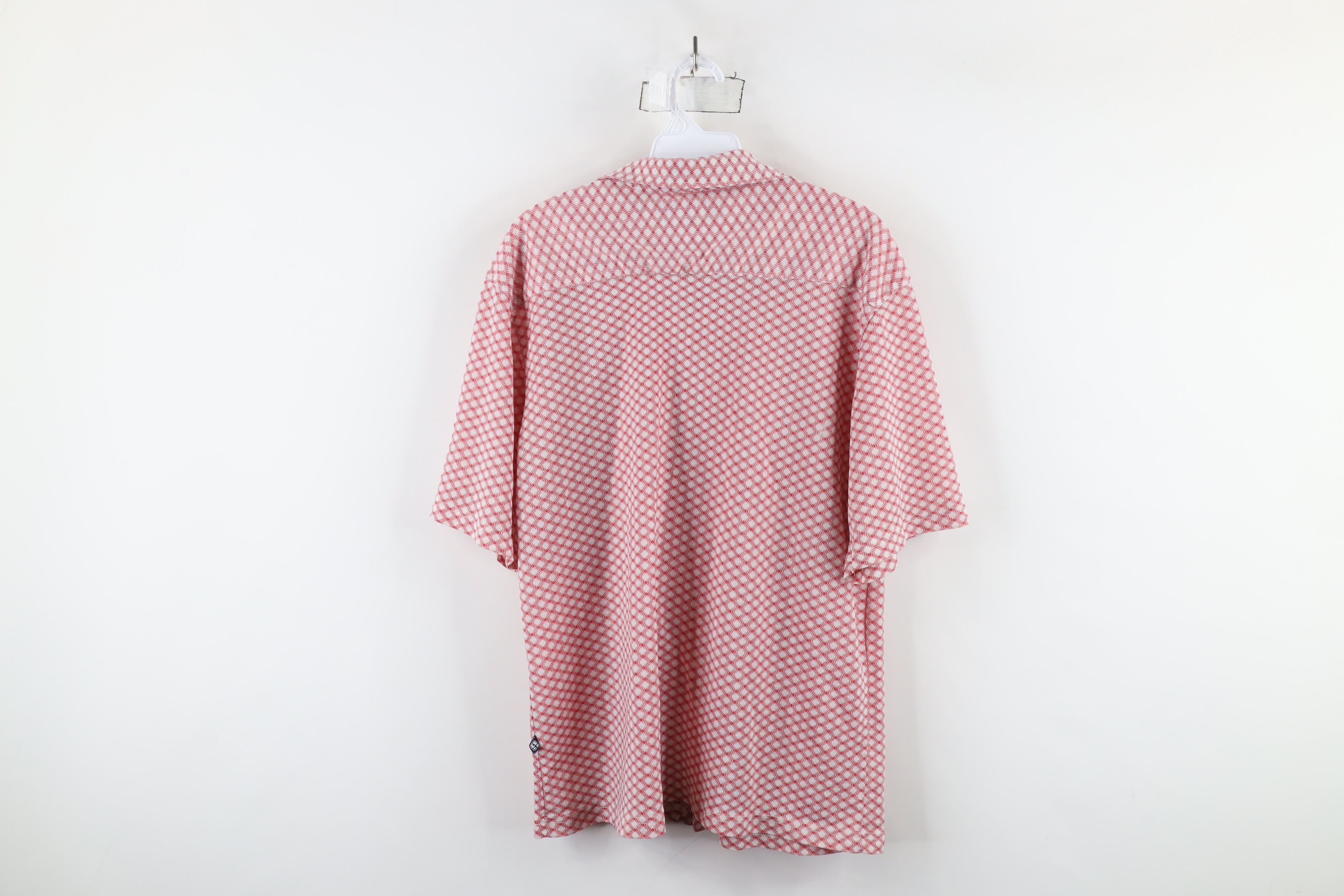 Vintage Vintage 90s Y2K Streetwear Rave Short Sleeve Button Shirt Size US L / EU 52-54 / 3 - 11 Thumbnail