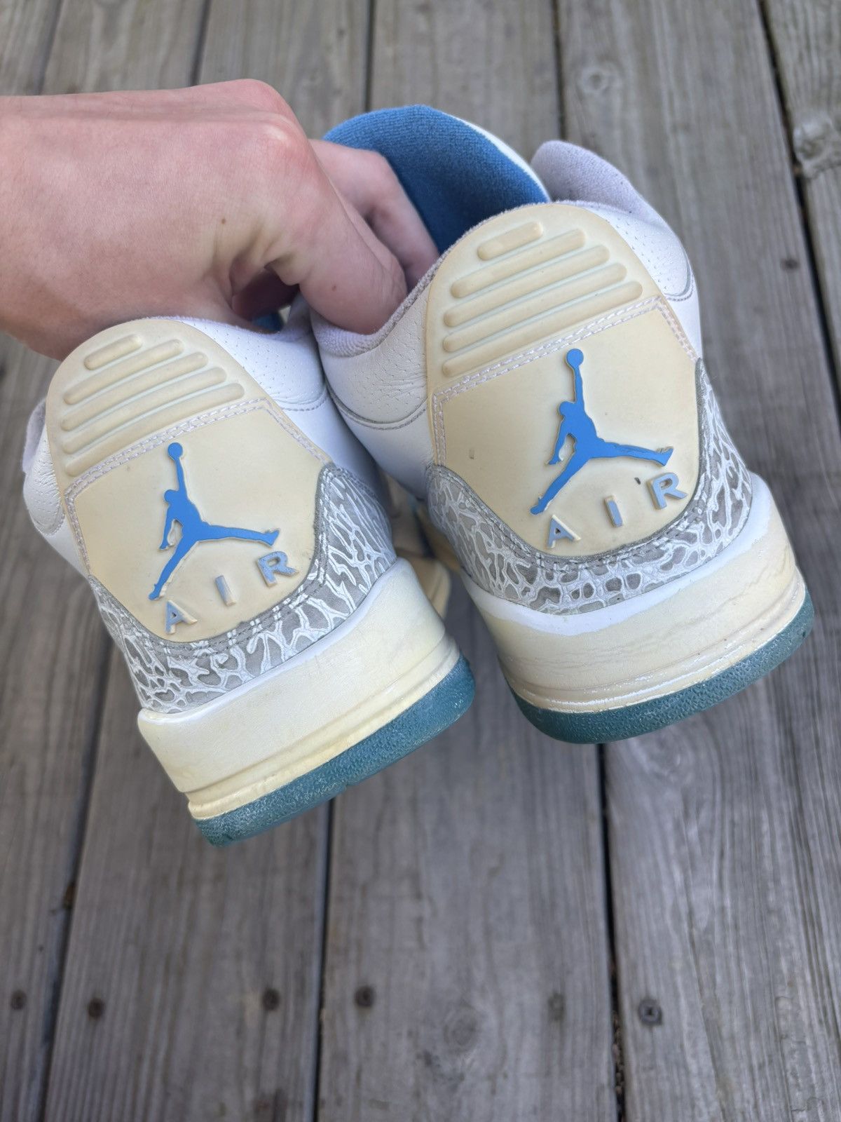 Jordan Brand 2007 Jordan 3 Harbor Blue Size US 11.5 / EU 44-45 - 5 Thumbnail