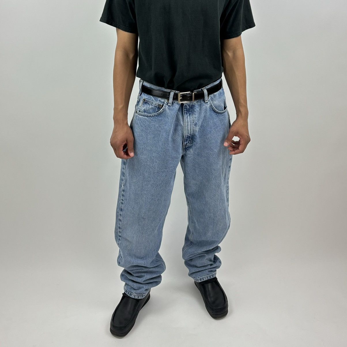Other vintage Y2K CARHARTT Baggy Denim Classic Relaxed Fit jeans Size US 36 / EU 52 - 3 Thumbnail