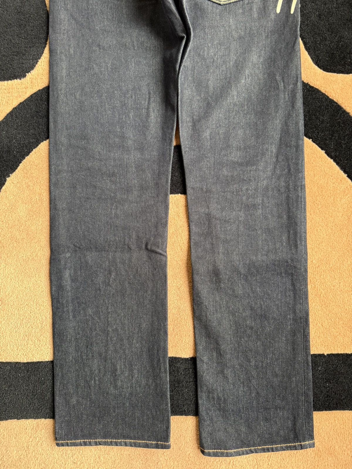 Evisu × Japanese Brand × Vintage evisu white daicock style denim jeans size：30x34 Size US 30 / EU 46 - 6 Thumbnail