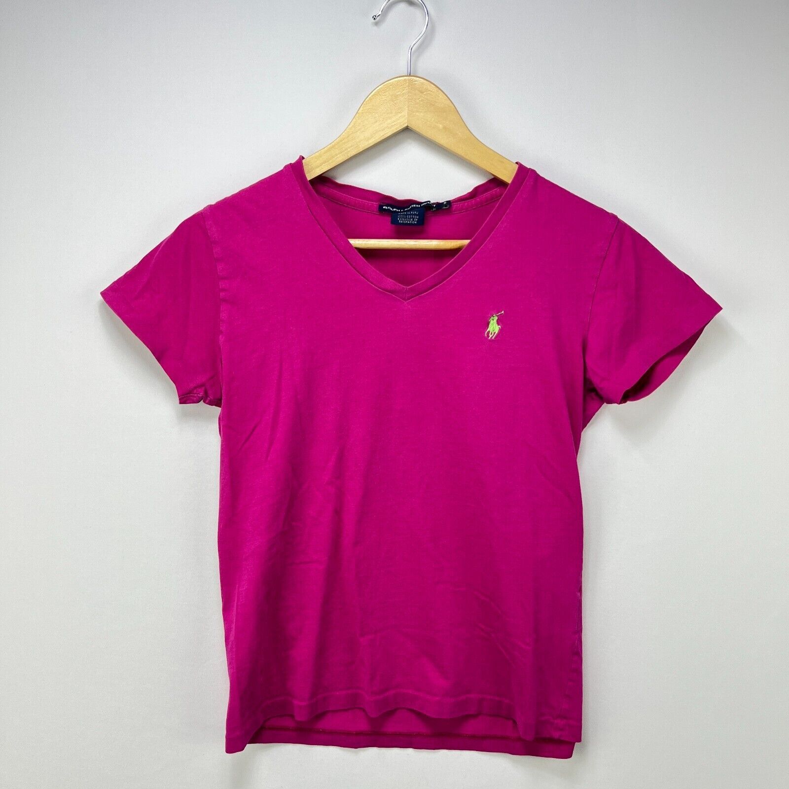 Polo Ralph Lauren × Vintage Vintage Y2K Polo Ralph Lauren Pony T Shirt Woman Small Size S / US 4 / IT 40 - 1 Thumbnail