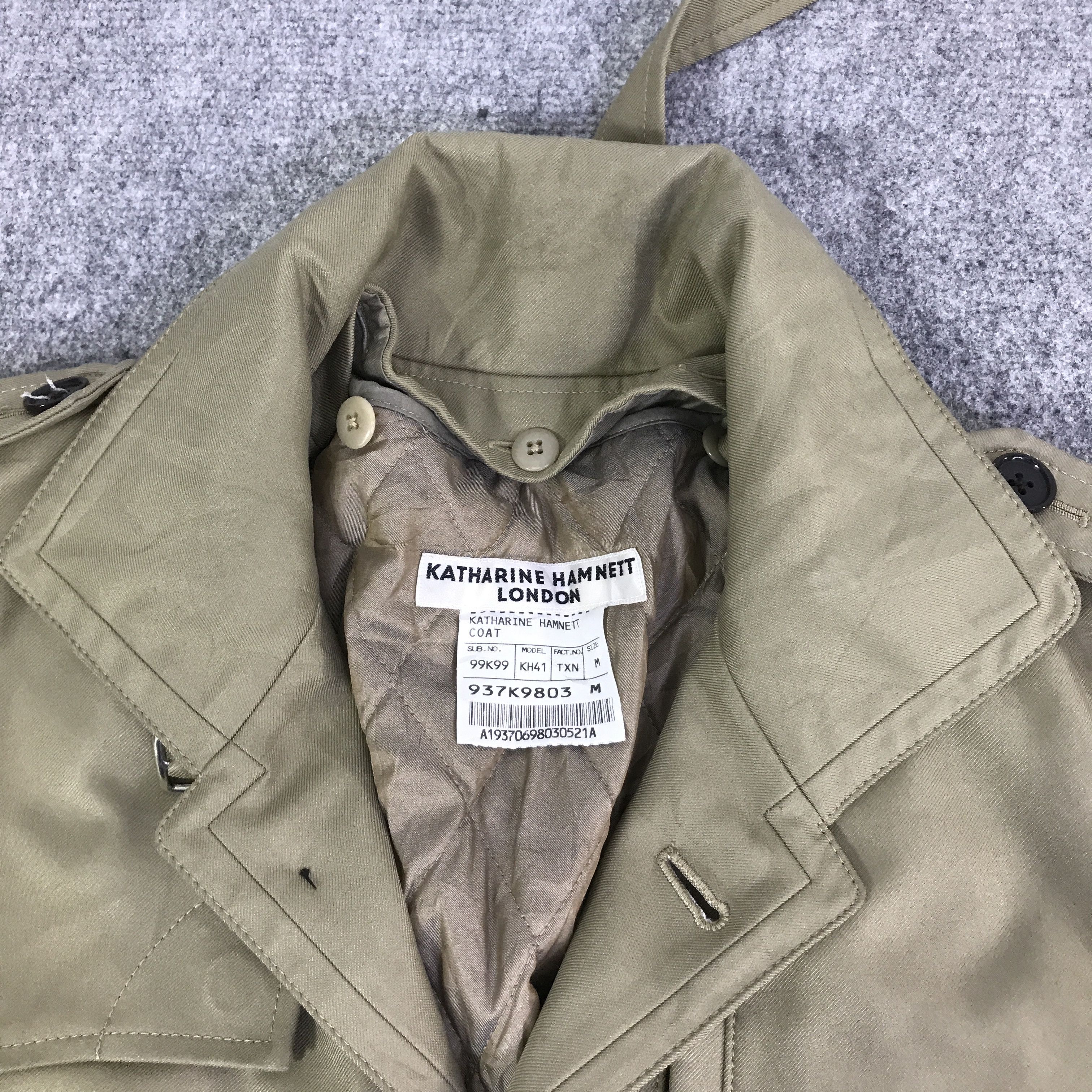 Katharine Hamnett London Vtg katharine hamnett london Parkas Jacket K103B4 Size US M / EU 48-50 / 2 - 7 Thumbnail