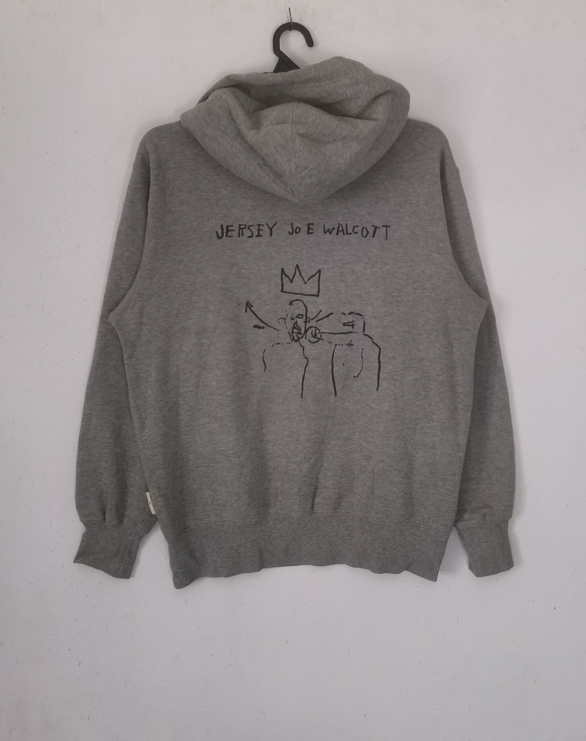 Jean-Michel Basquiat Rare Jean Michel Basquiat hoodies grey colour Size US M / EU 48-50 / 2 - 4 Thumbnail