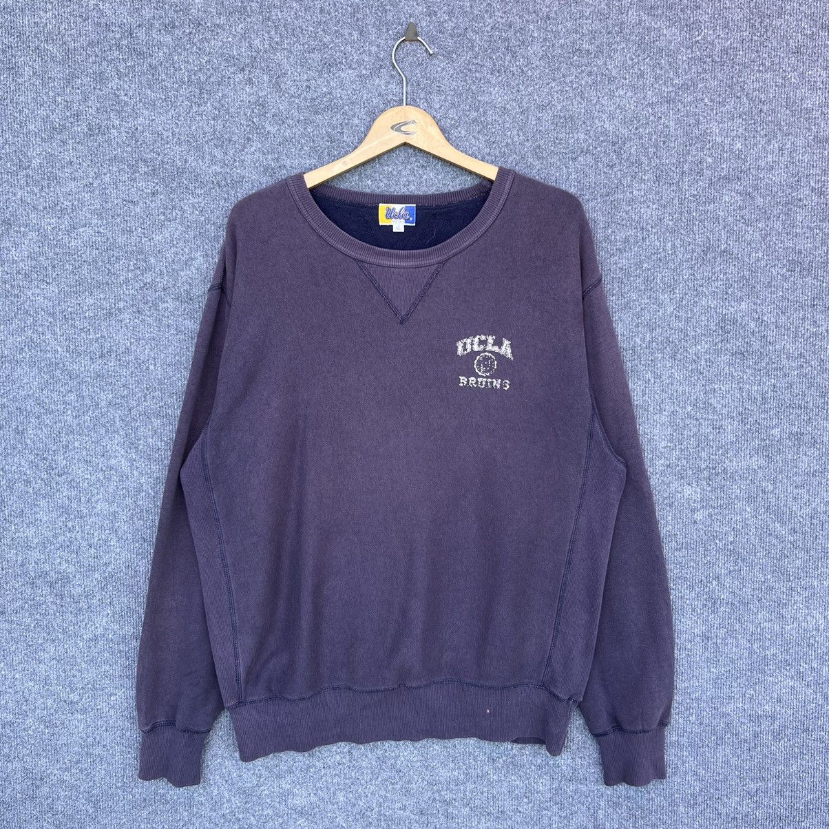 image of American College x Collegiate Vintage 90's Ucla Bruins Reverse Weave Crewneck Sweatshirt in Navy (S