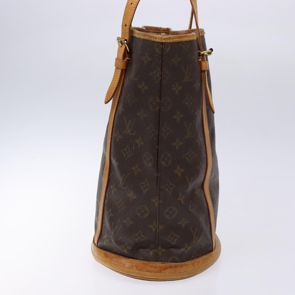 Louis Vuitton LOUIS VUITTON Monogram Bucket GM Shoulder Bag M42236 Size ONE SIZE - 4 Thumbnail