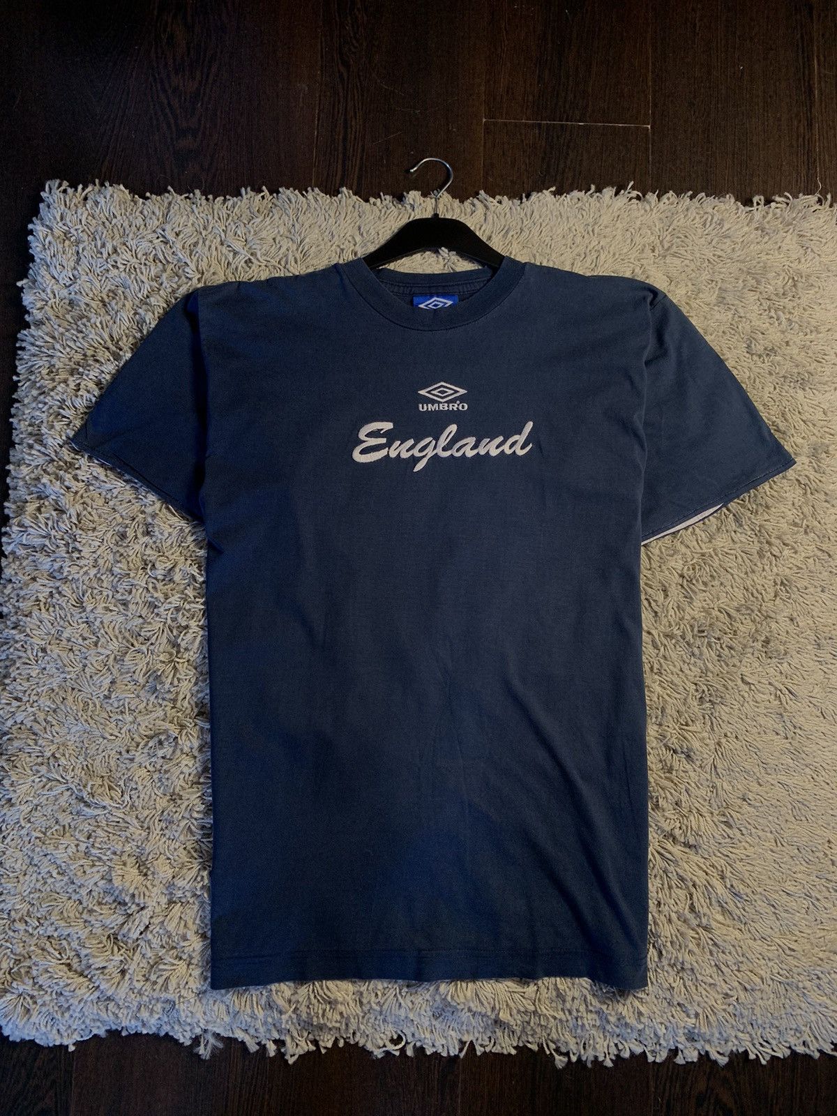 Umbro × Vintage Vintage Umbro England Euro 1996 t shirt Size US L / EU 52-54 / 3 - 1 Thumbnail