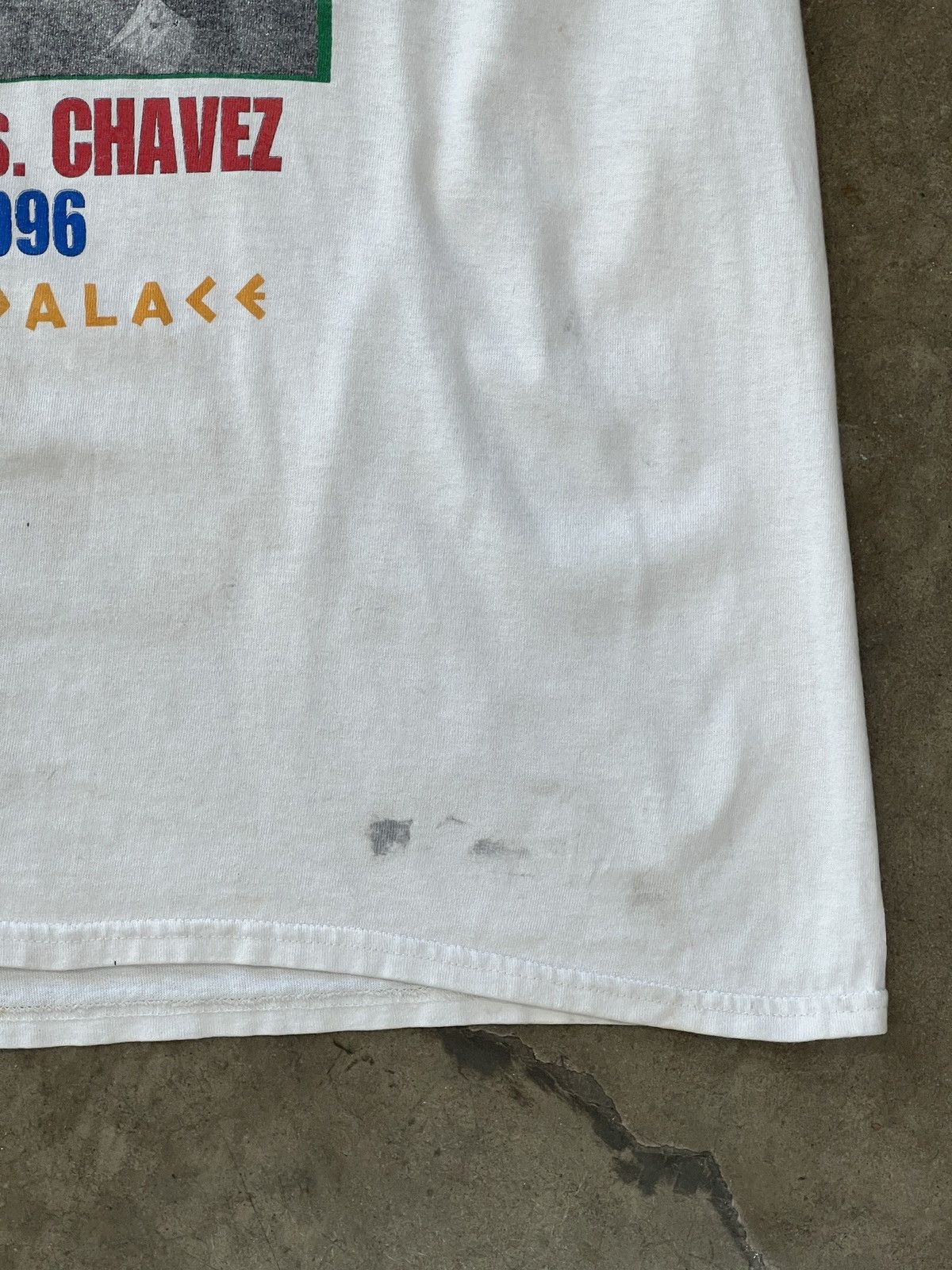 Vintage Vintage 1996 Ultimatge Glory De La Hoya v. Chavez Boxing XL Size US XL / EU 56 / 4 - 8 Thumbnail