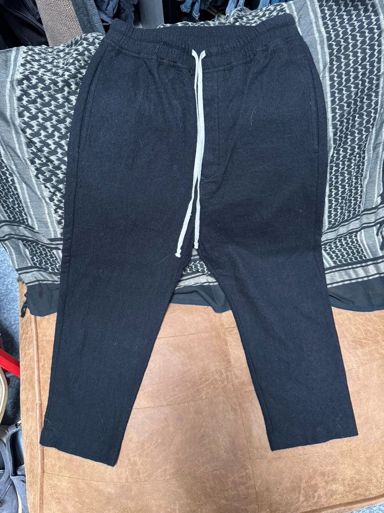 Rick Owens rick owens size US 48 Main line 8-point wool pants 2503-Ne Size US 32 / EU 48 - 1 Thumbnail