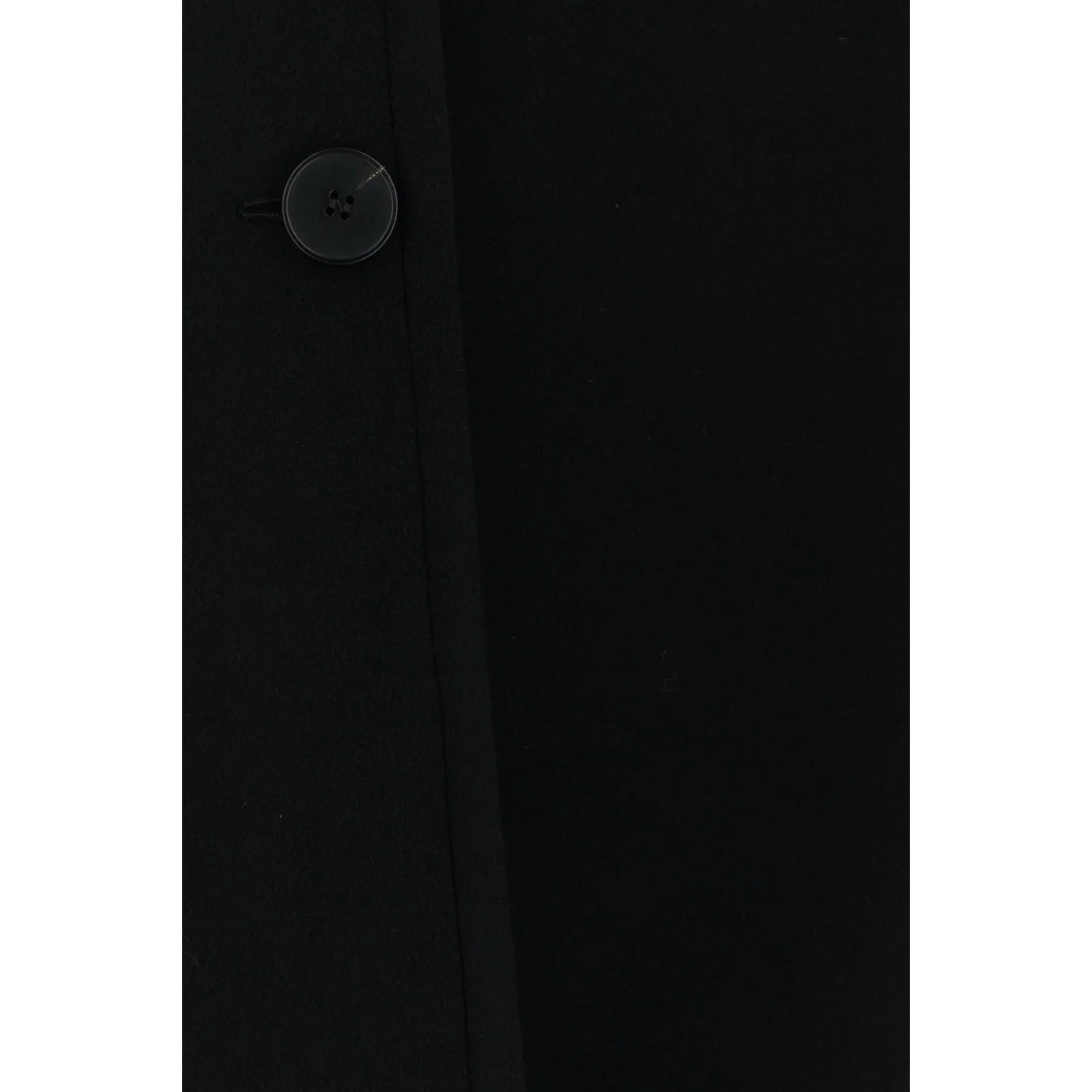 Alexander McQueen ALEXANDER MCQUEEN Black Wool Blend Oversize Coat New & Authe Size S / US 4 / IT 40 - 3 Thumbnail