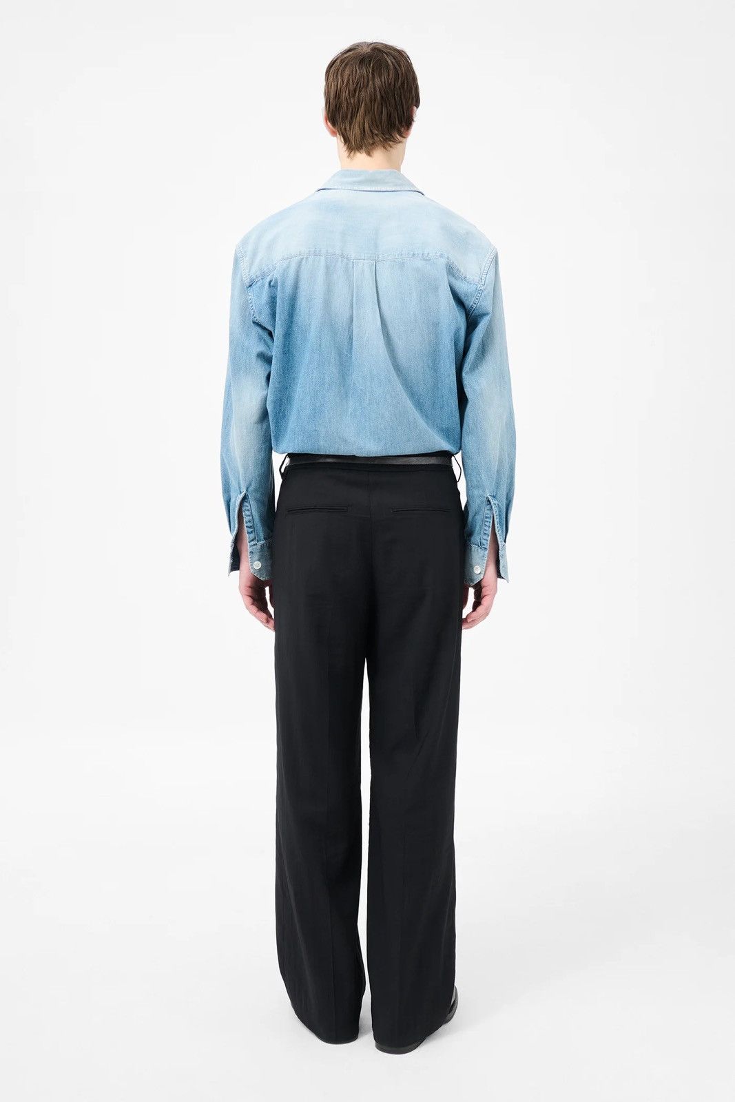 Our Legacy Black Experienced Viscose ‘Sailor Trousers’ Size US 34 / EU 50 - 17 Thumbnail