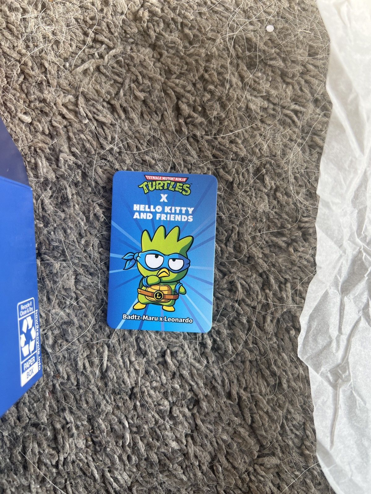 Nickelodeon TMNT X Hello Kitty And Friends Badtz-Maru X Leonardo Size ONE SIZE - 4 Thumbnail