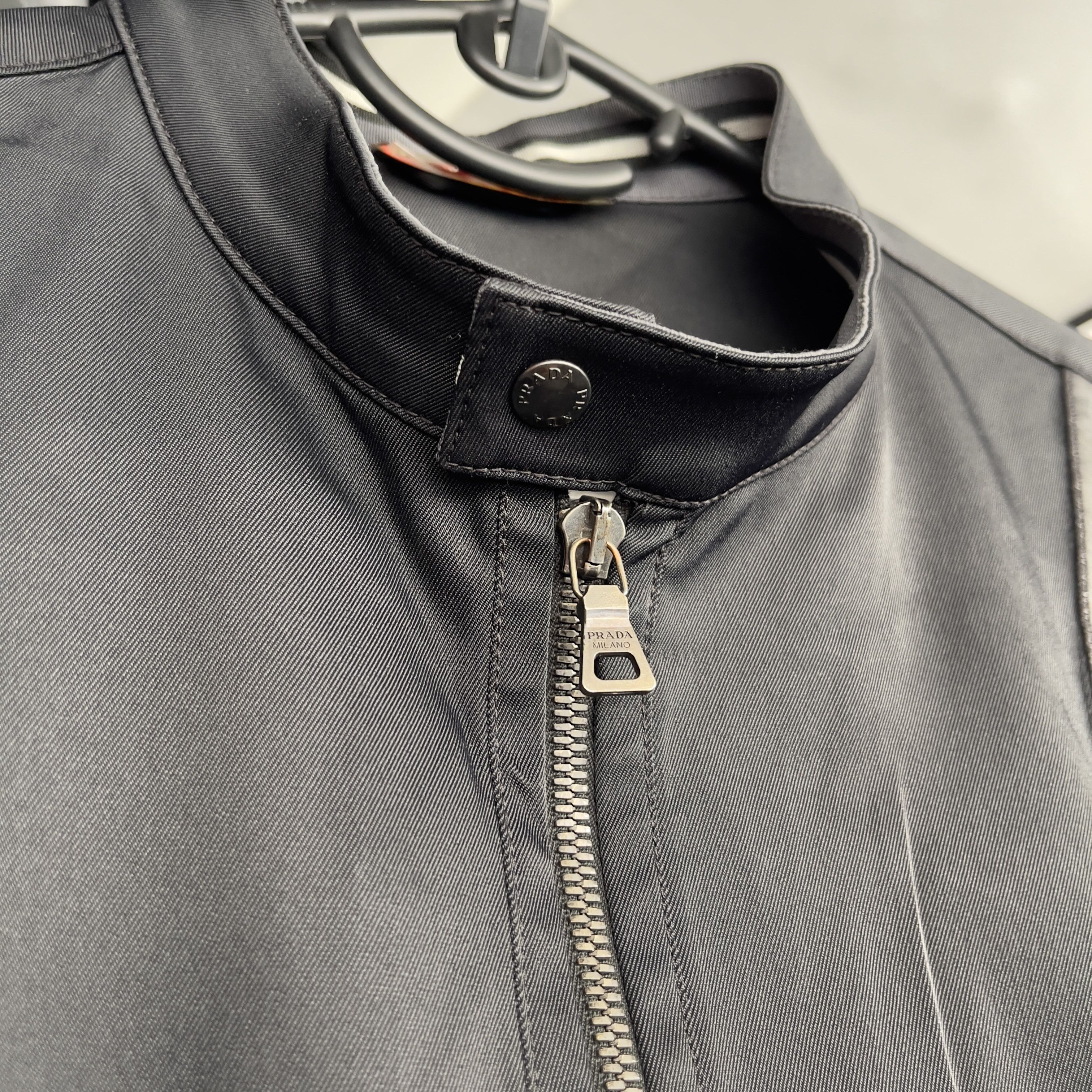 Prada Prada Runway Mesh Motorcycle Biker Jacket Size M Size US M / EU 48-50 / 2 - 5 Thumbnail