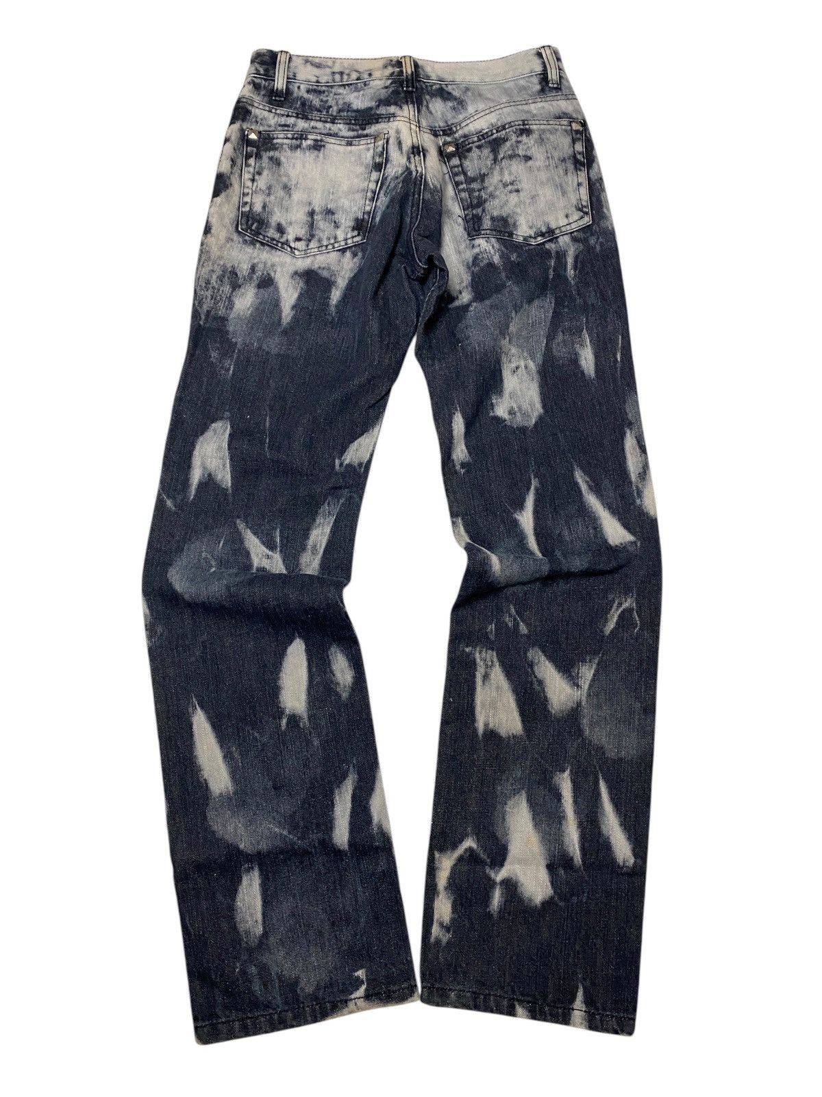 If Six Was Nine 2000's Bernings Sho Studded Seawash Jeans Size US 26 / EU 42 - 2 Thumbnail