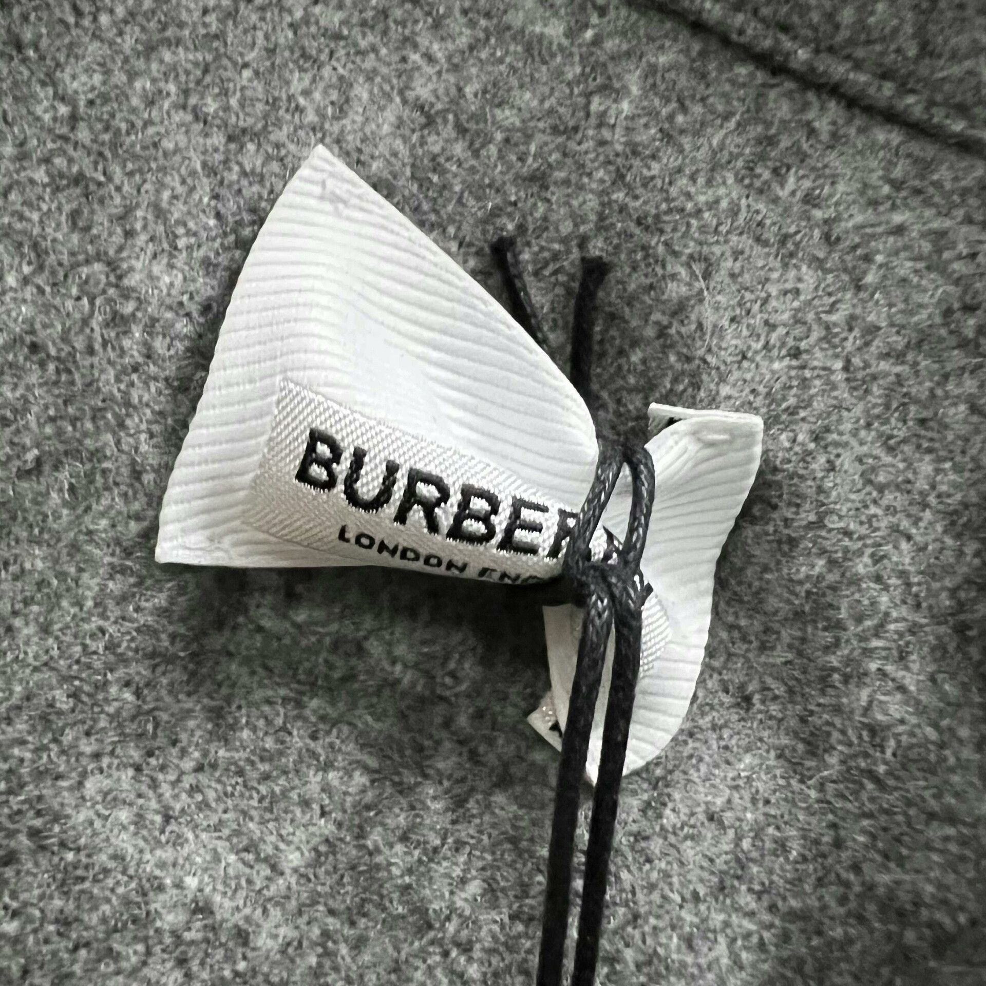 Burberry Burberry Gray Embroidered Collar Shirt Size US M / EU 48-50 / 2 - 5 Thumbnail