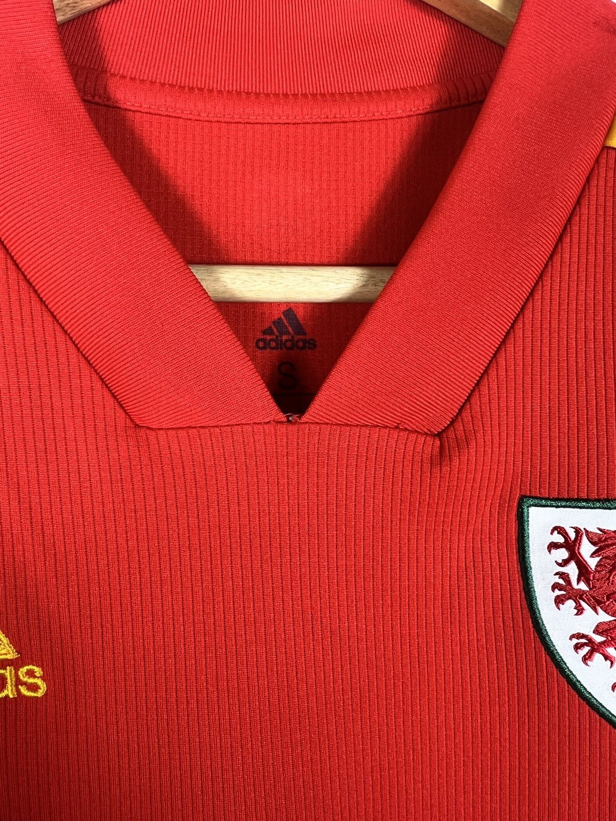 Adidas Adidas Wales National Team 2020 Home Soccer Jersey Shirt Size US S / EU 44-46 / 1 - 4 Thumbnail