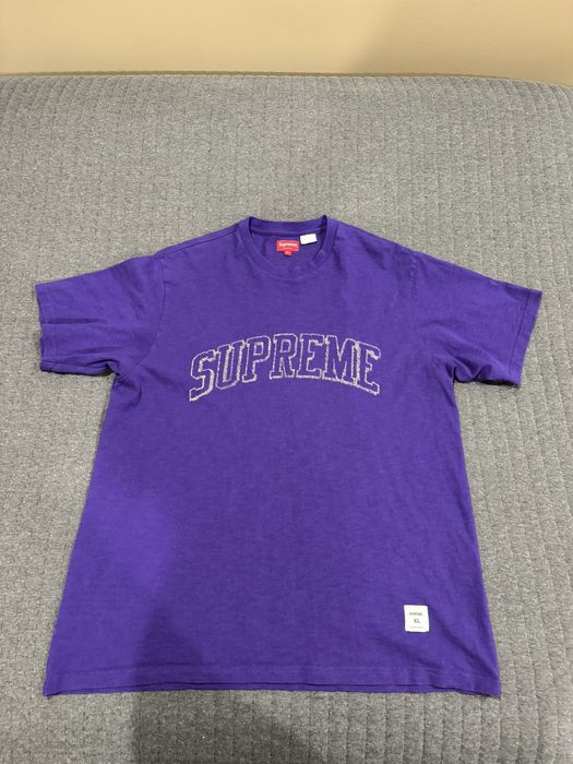 Supreme Supreme Sketch Embroidered S/S Top | Grailed