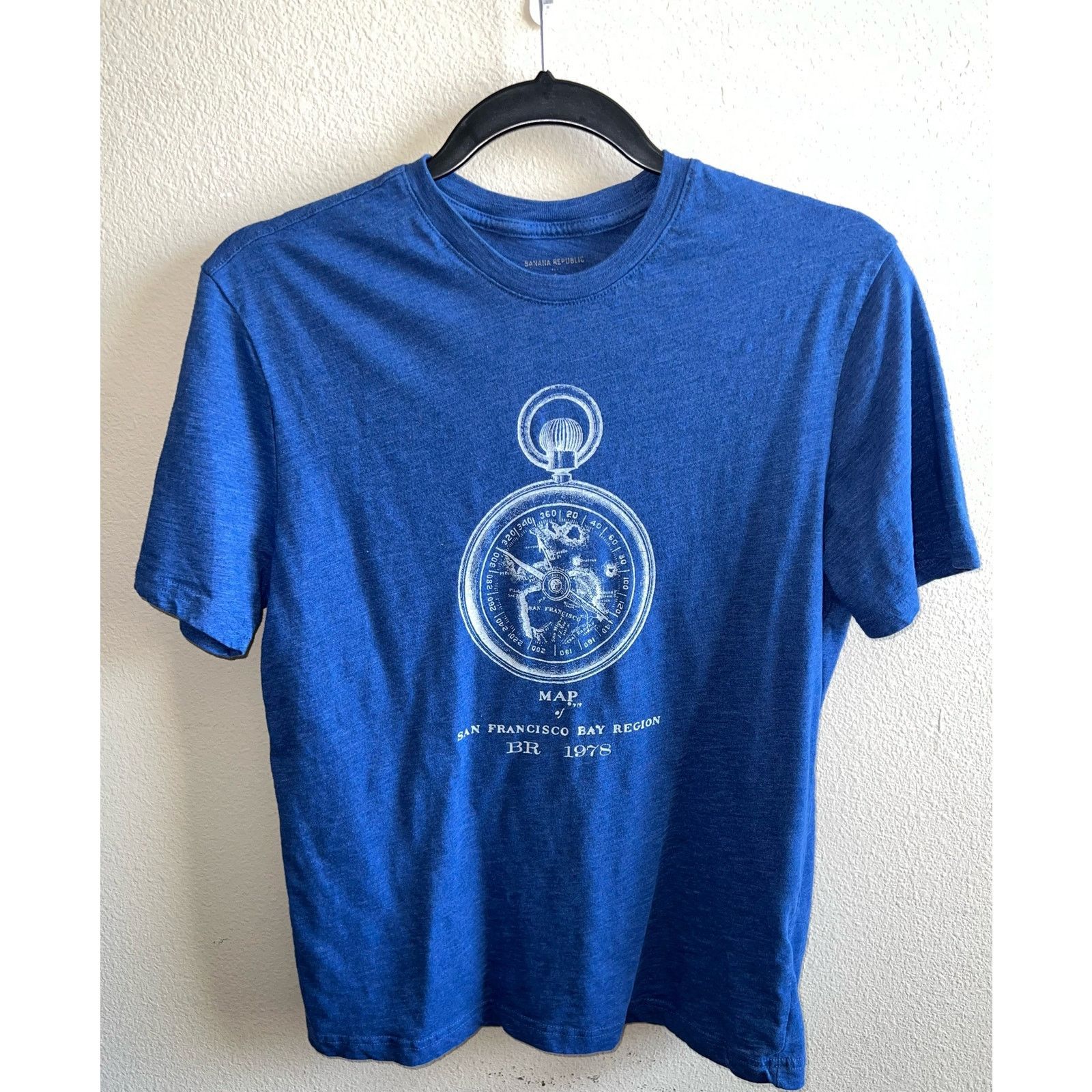 Banana Republic San Francisco Bay Region Compass 1978 T-Shirt Size US S / EU 44-46 / 1 - 1 Thumbnail