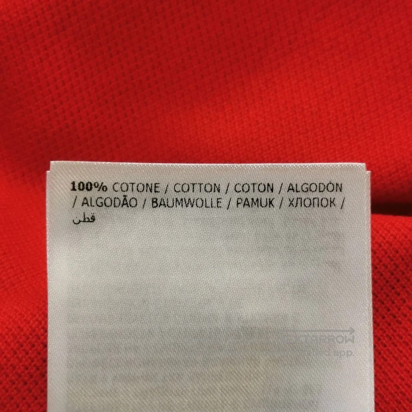 Moncler Moncler Red Cotton Logo Polo Shirt S. Size US S / EU 44-46 / 1 - 9 Thumbnail