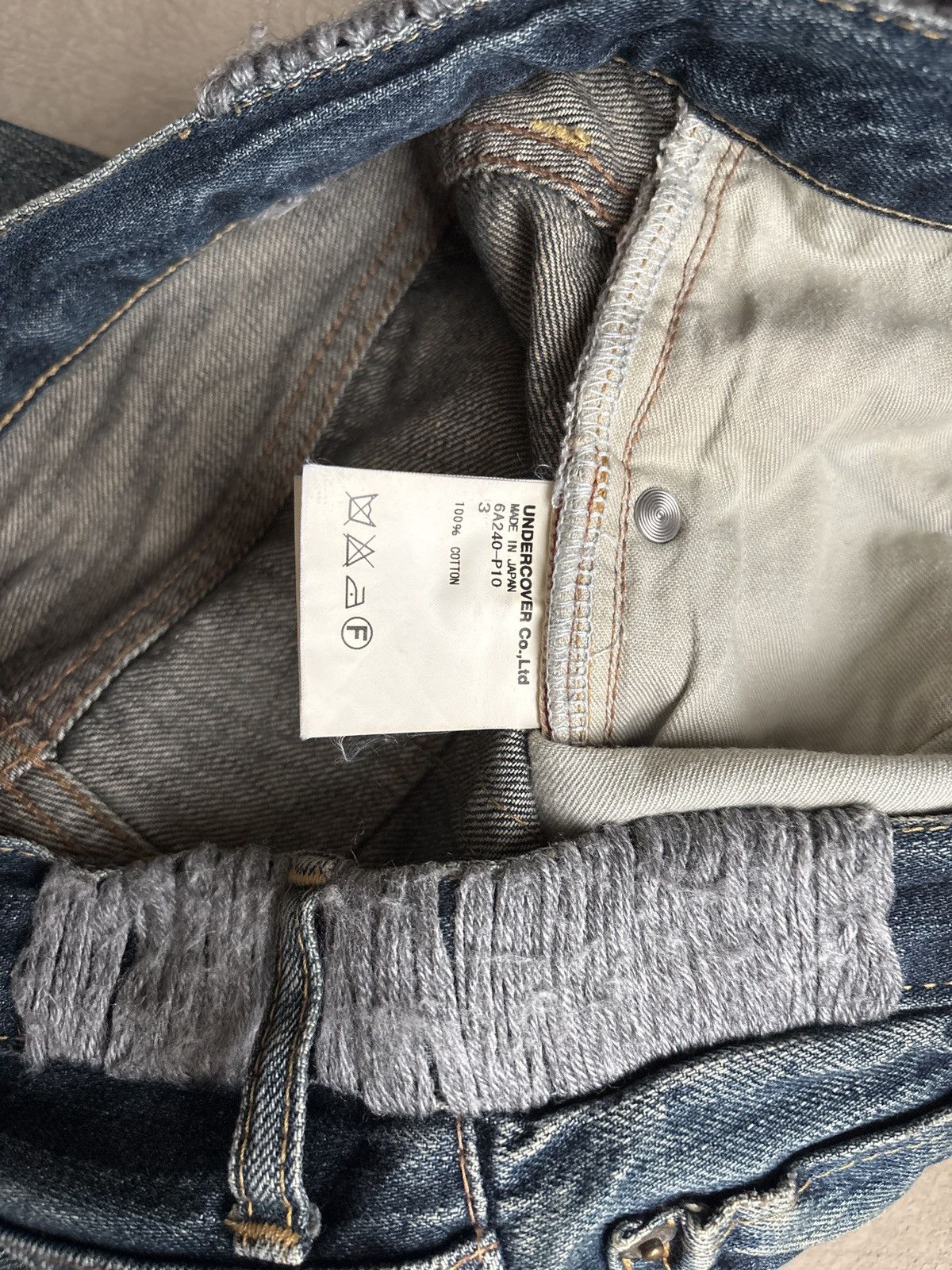 Undercover Undercover FW06 Guru Guru Bug Denim Size US 32 / EU 48 - 5 Thumbnail