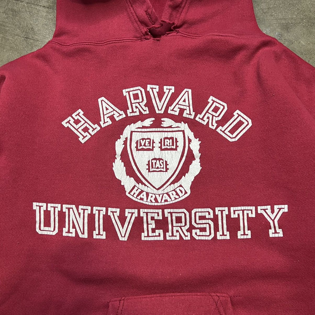 Russell Athletic Vintage 80s Harvard Russell Athletic Double Face Hoodie USA Size US M / EU 48-50 / 2 - 6 Thumbnail