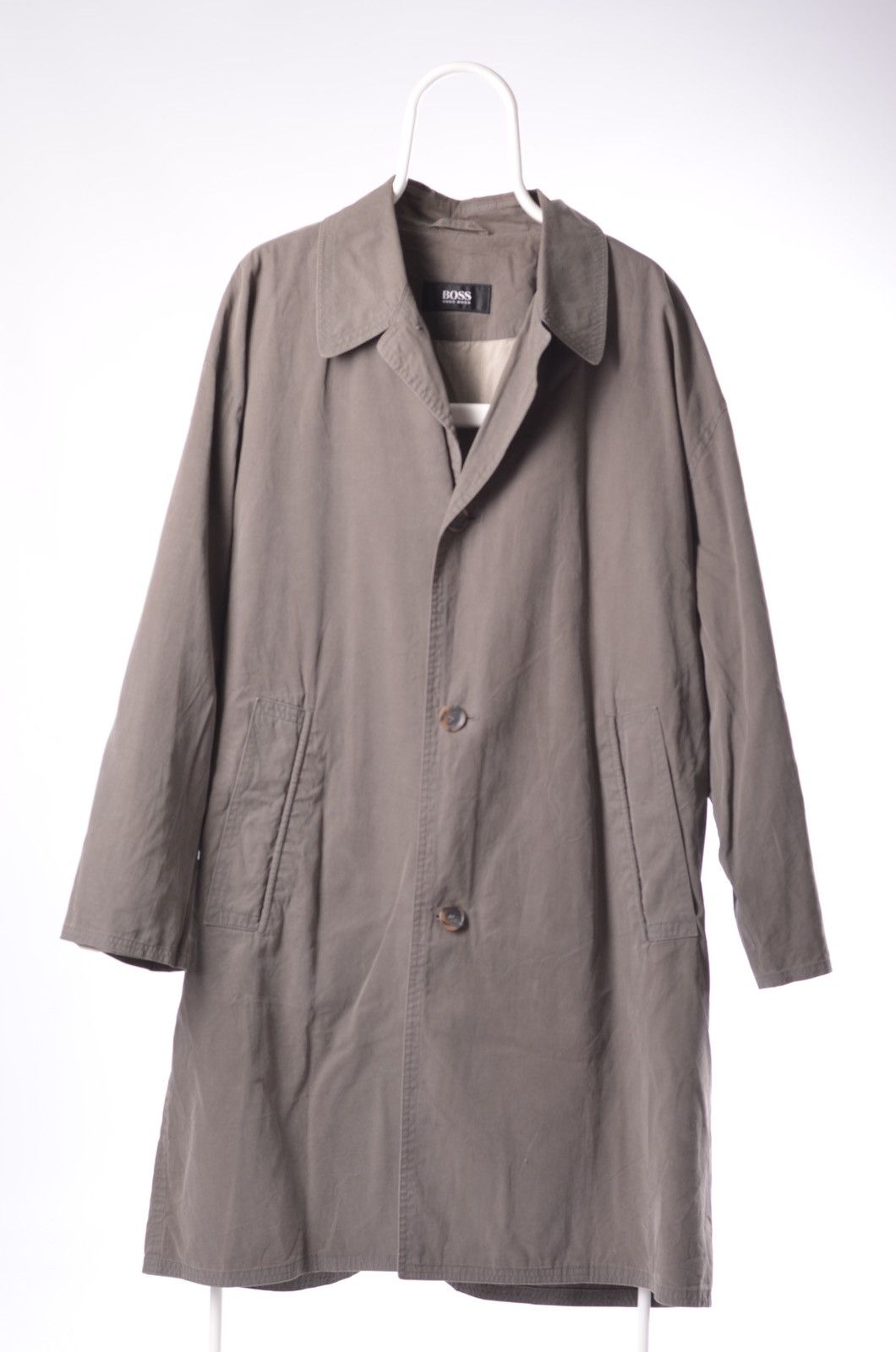 Hugo Boss Hugo Boss Grey Men’s Buttons Trench sz 48 Oversize Size US M / EU 48-50 / 2 - 1 Thumbnail