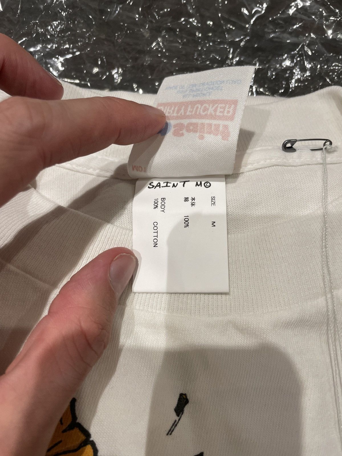 Saint Michael Saint Michael Hulk T-Shirt White Size US M / EU 48-50 / 2 - 4 Thumbnail