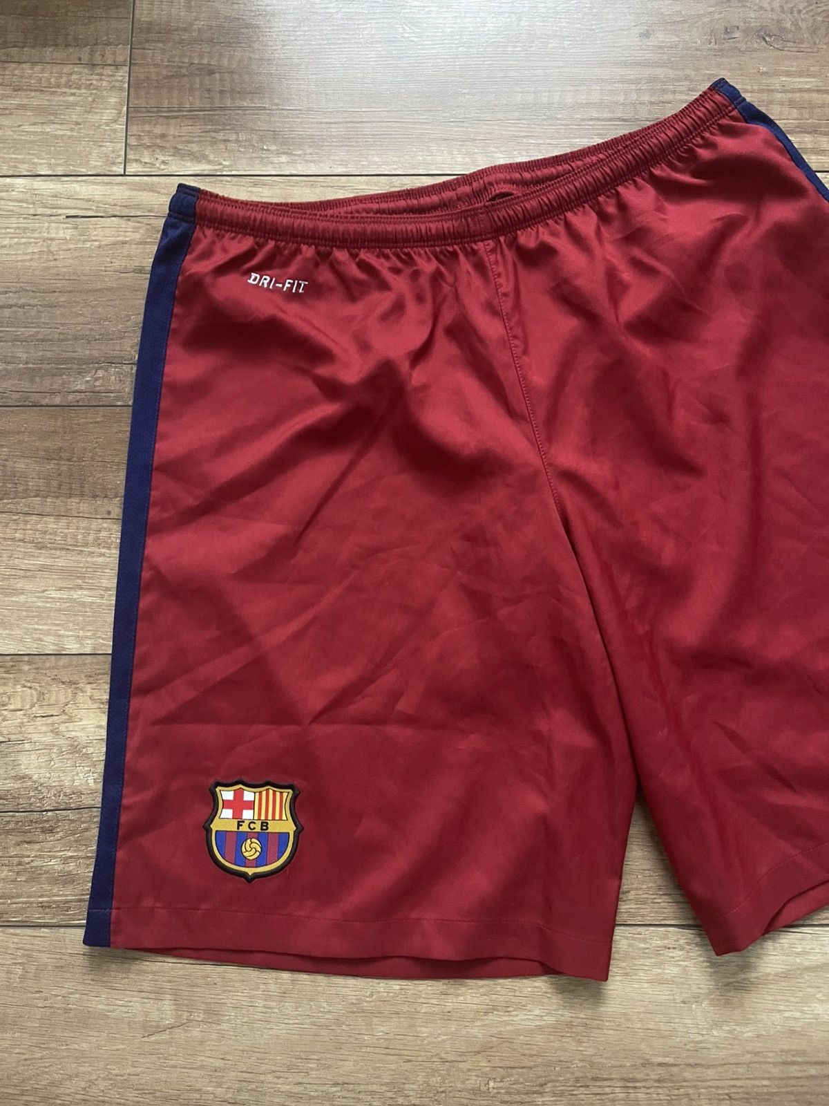 Nike Nike FC Barcelona Shorts Soccer Size US 34 / EU 50 - 5 Thumbnail