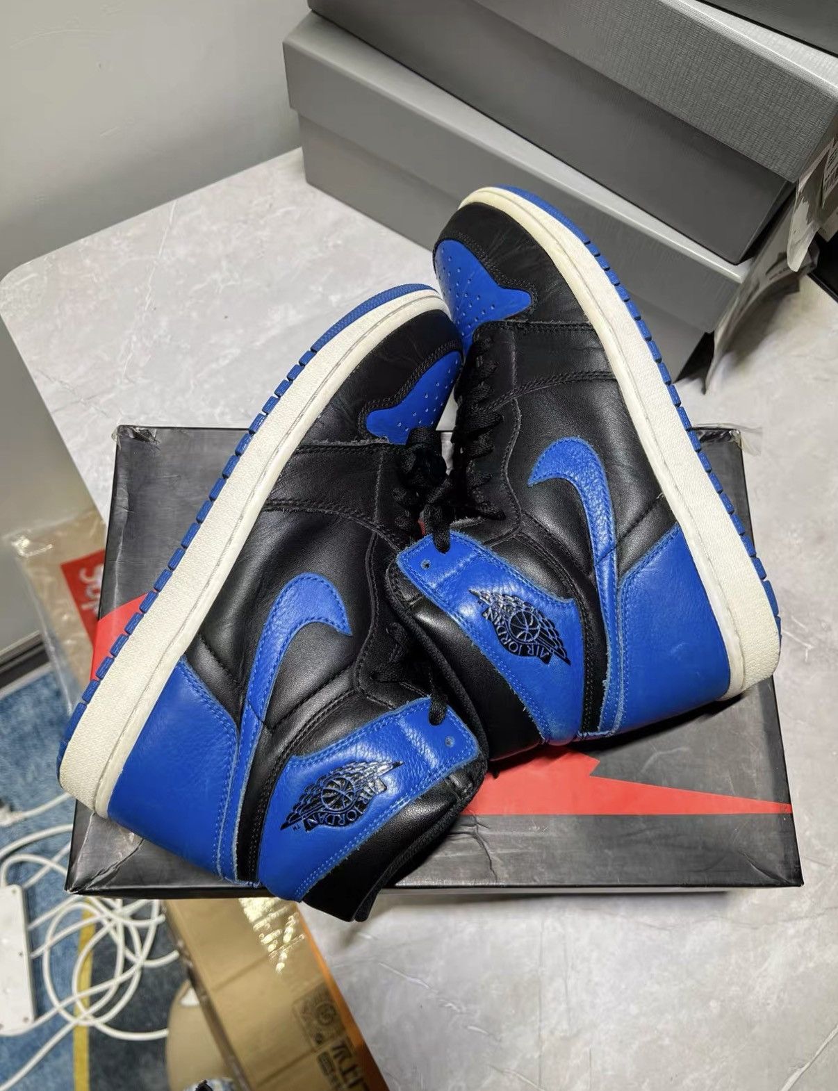 Jordan Brand Air Jordan 1 Royal Blue J42 Size US 10 / EU 43 - 1 Thumbnail
