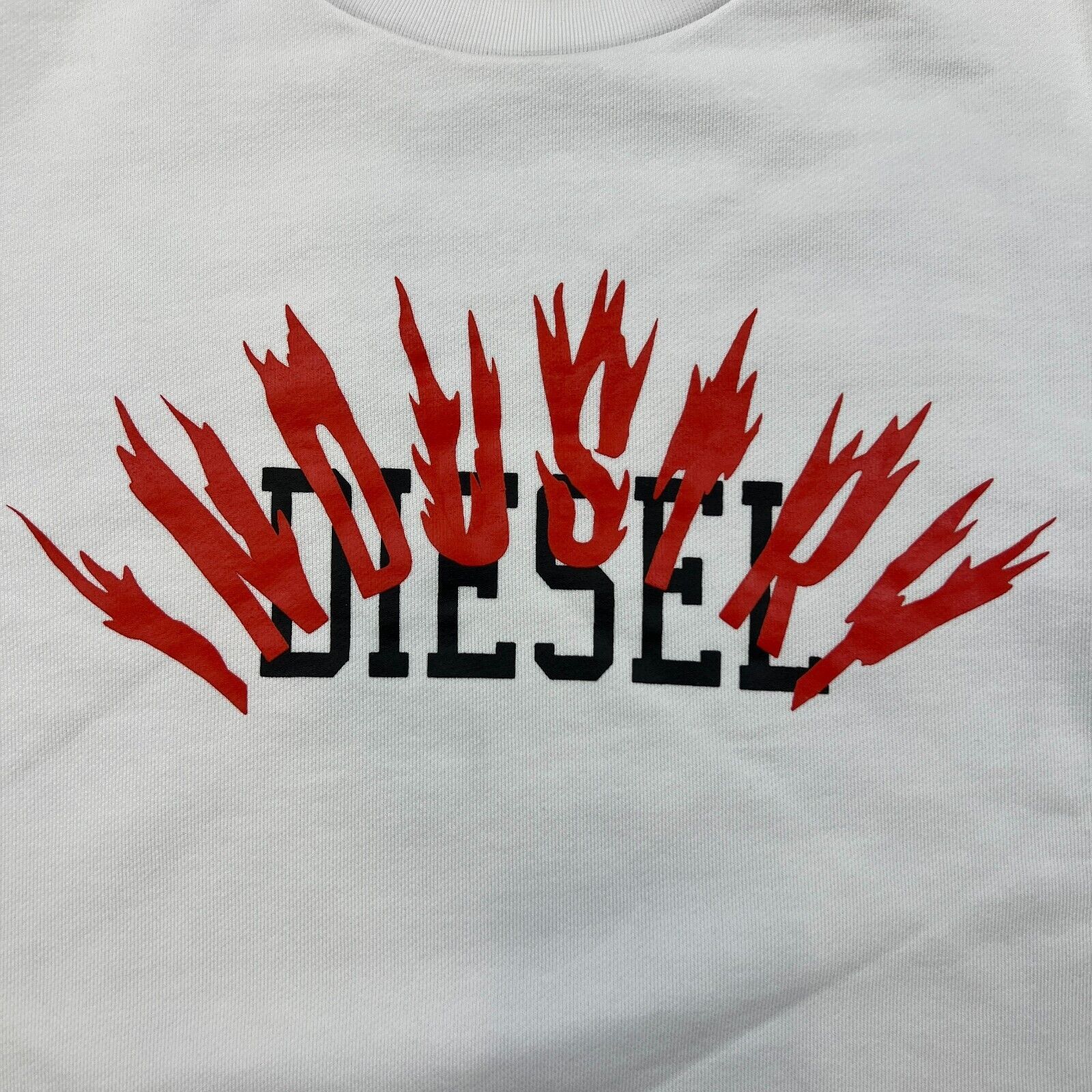 Designer × Diesel Diesel Sweatshirt Medium Industry Graphic Spell Out Crewneck Size US M / EU 48-50 / 2 - 3 Thumbnail