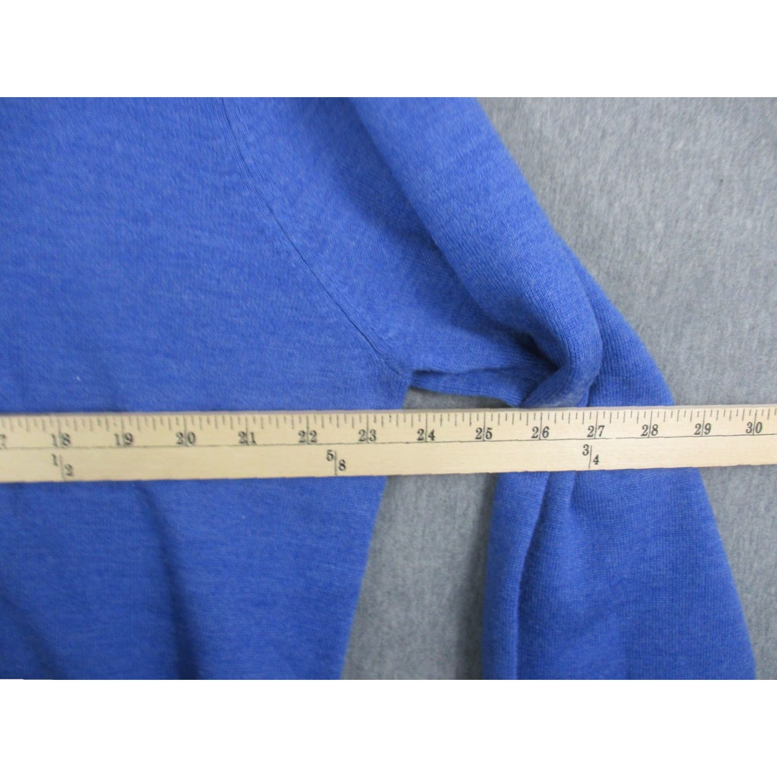 Brooks Brothers Brooks Brothers 346 Sweater Mens XL Blue Merino Wool V Neck Soft Knit Pullover Size US XL / EU 56 / 4 - 7 Thumbnail