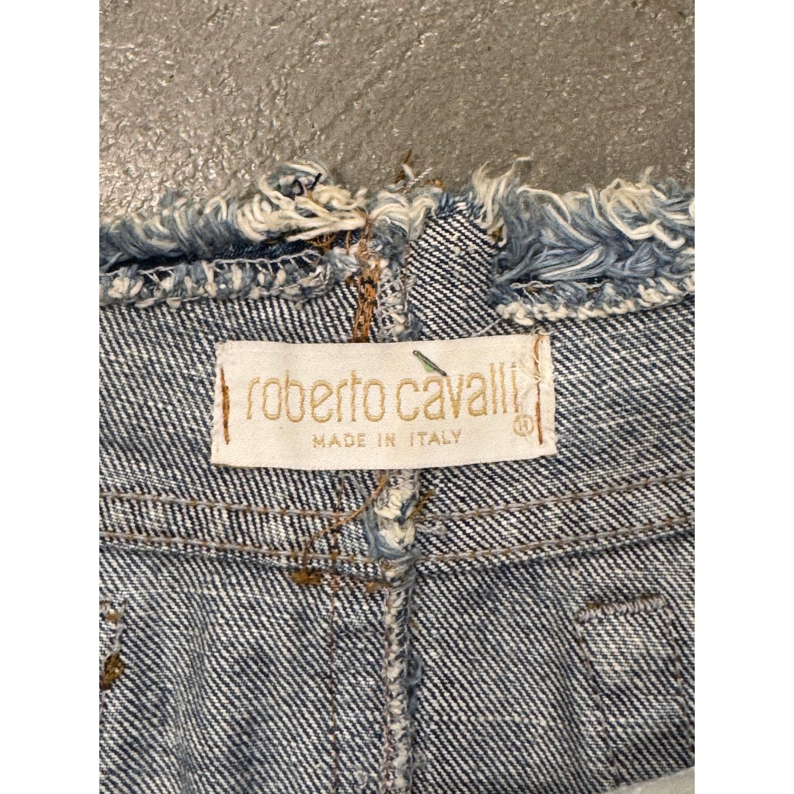 Roberto Cavalli S/S2001 Roberto Cavalli runway long skirt with gold details Size 28" / US 6 / IT 42 - 7 Thumbnail