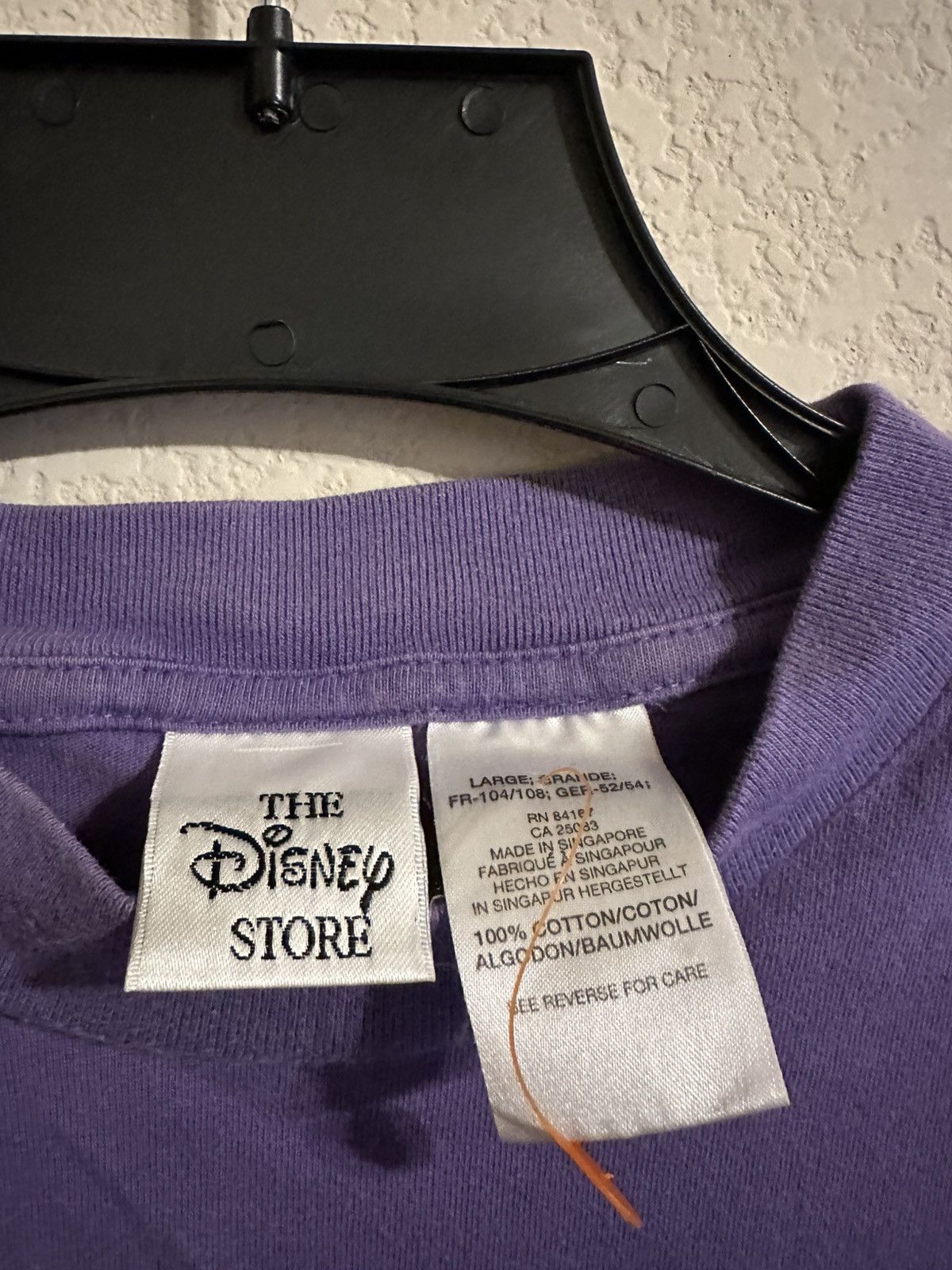 Disney Vintage 90s Disney Pocket embroidered tshirt M dopey grumpy Size US M / EU 48-50 / 2 - 3 Thumbnail