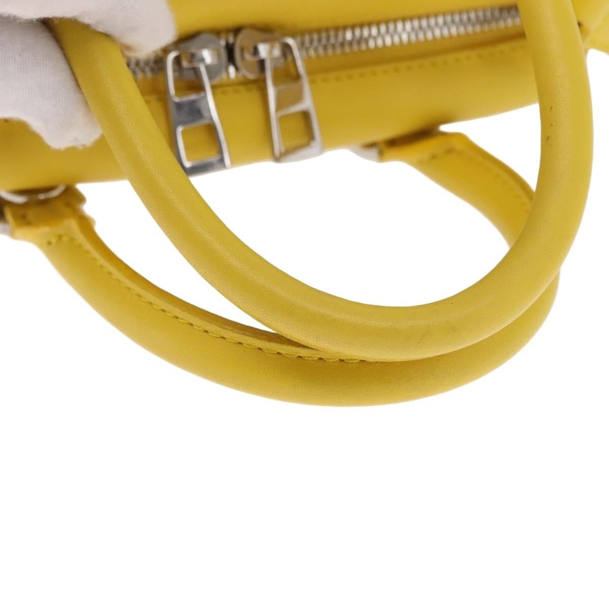 Loewe Loewe Leather Handbag Yellow Size ONE SIZE - 11 Thumbnail