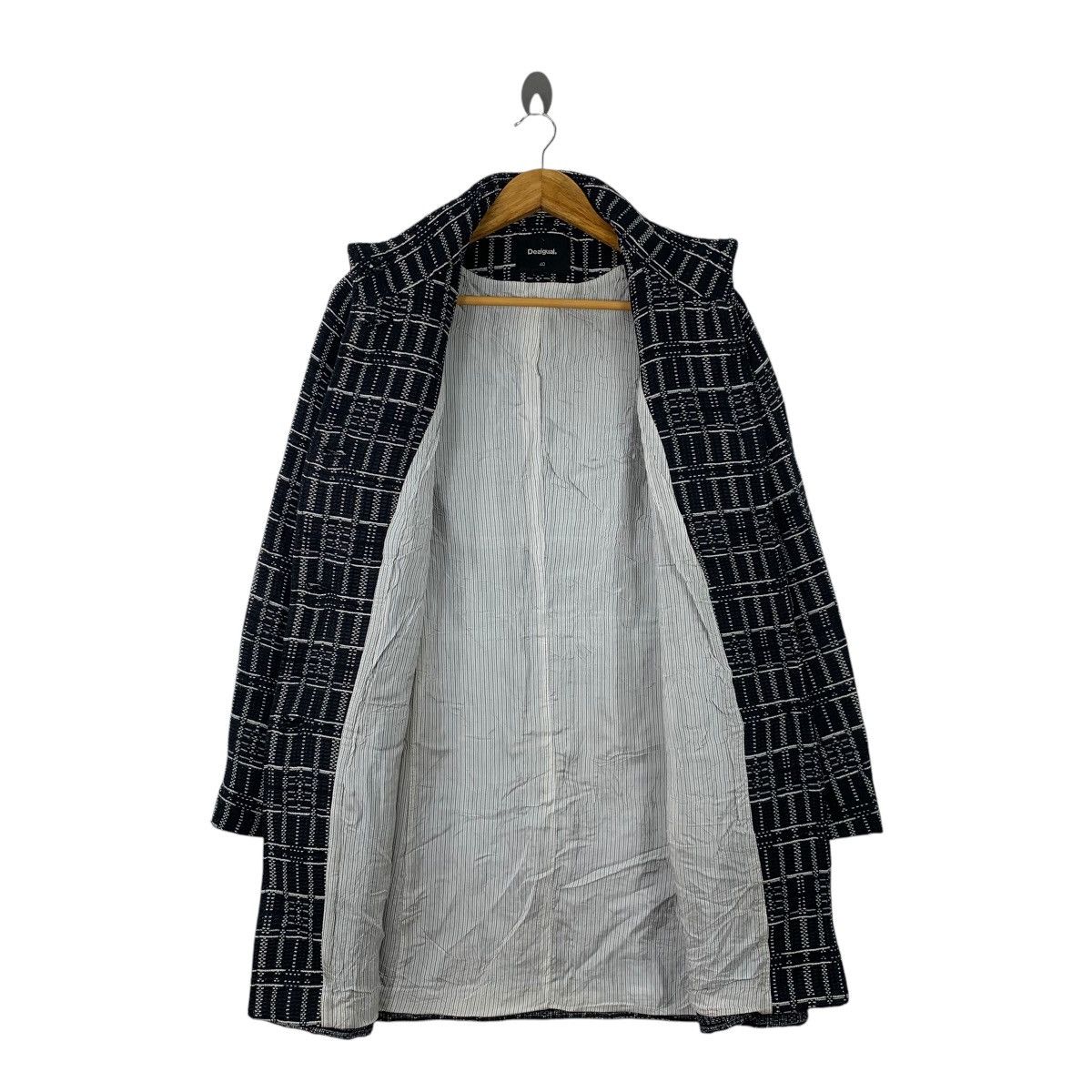 Desigual × Japanese Brand DESIGUAL Japanese Brand Designer Wool Long Coat Jacket Size US S / EU 44-46 / 1 - 3 Thumbnail