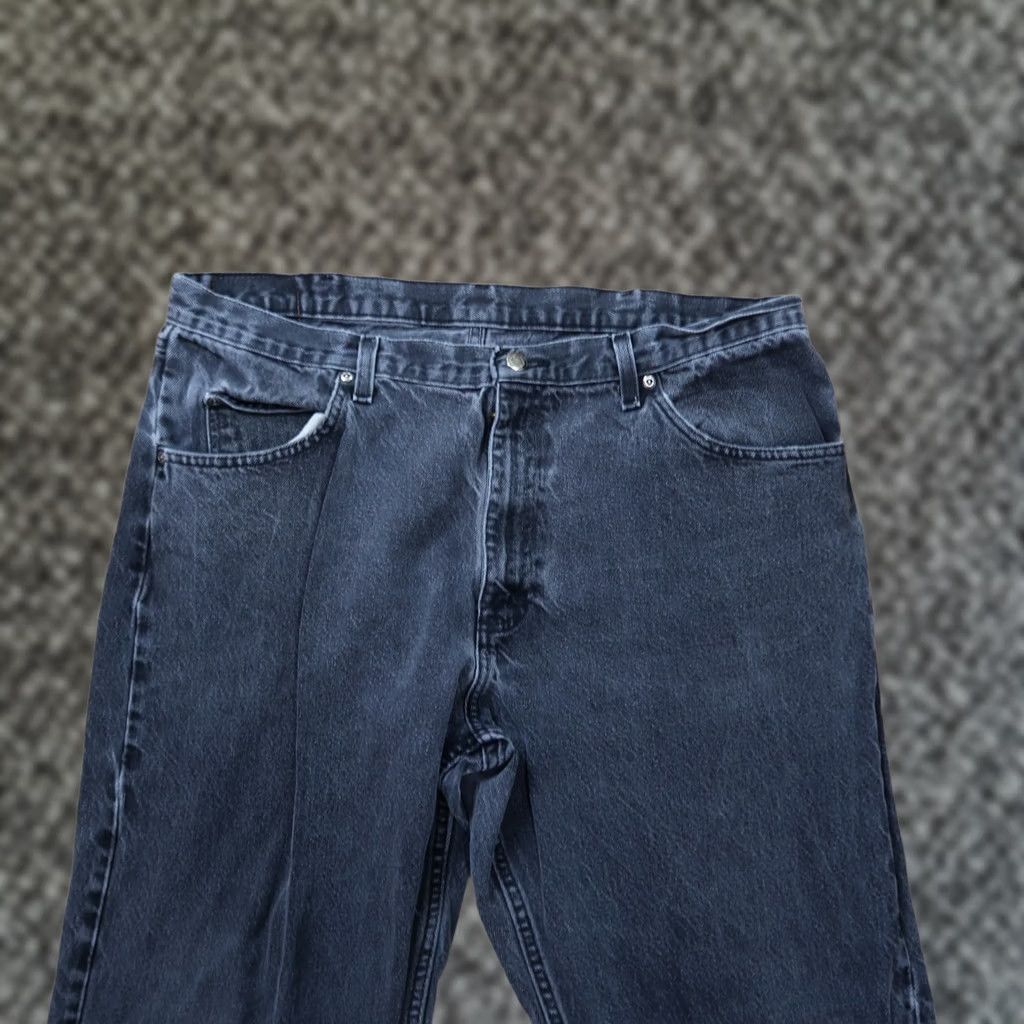 Wrangler Wrangler Relaxed Straight Jeans Men’s 38x30 Black Denim Pants Size US 38 / EU 54 - 1 Thumbnail