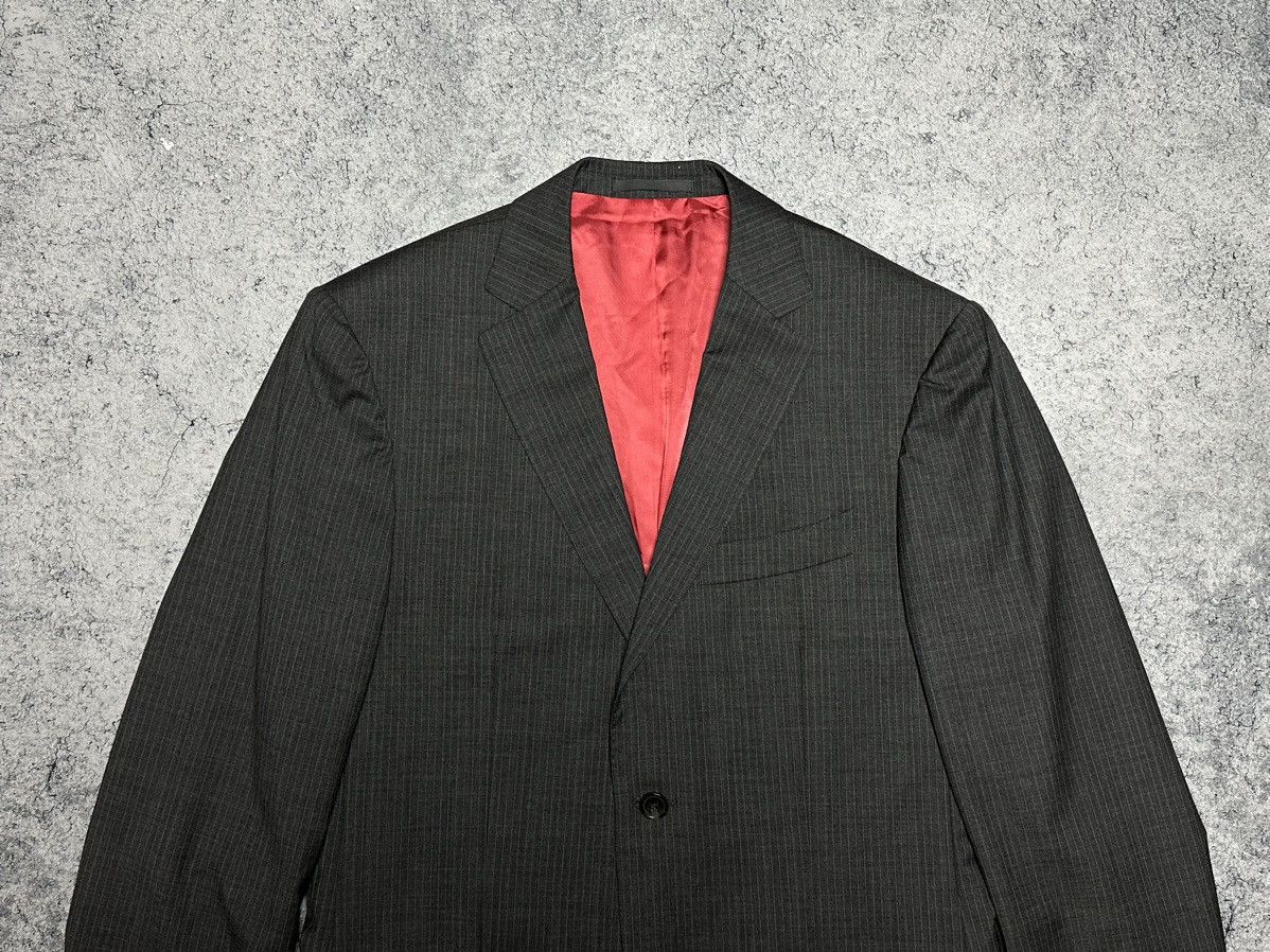 Suitsupply Suitsupply Gray Super 110's pure wool Striped Blazer Jacket Size 38R - 2 Thumbnail